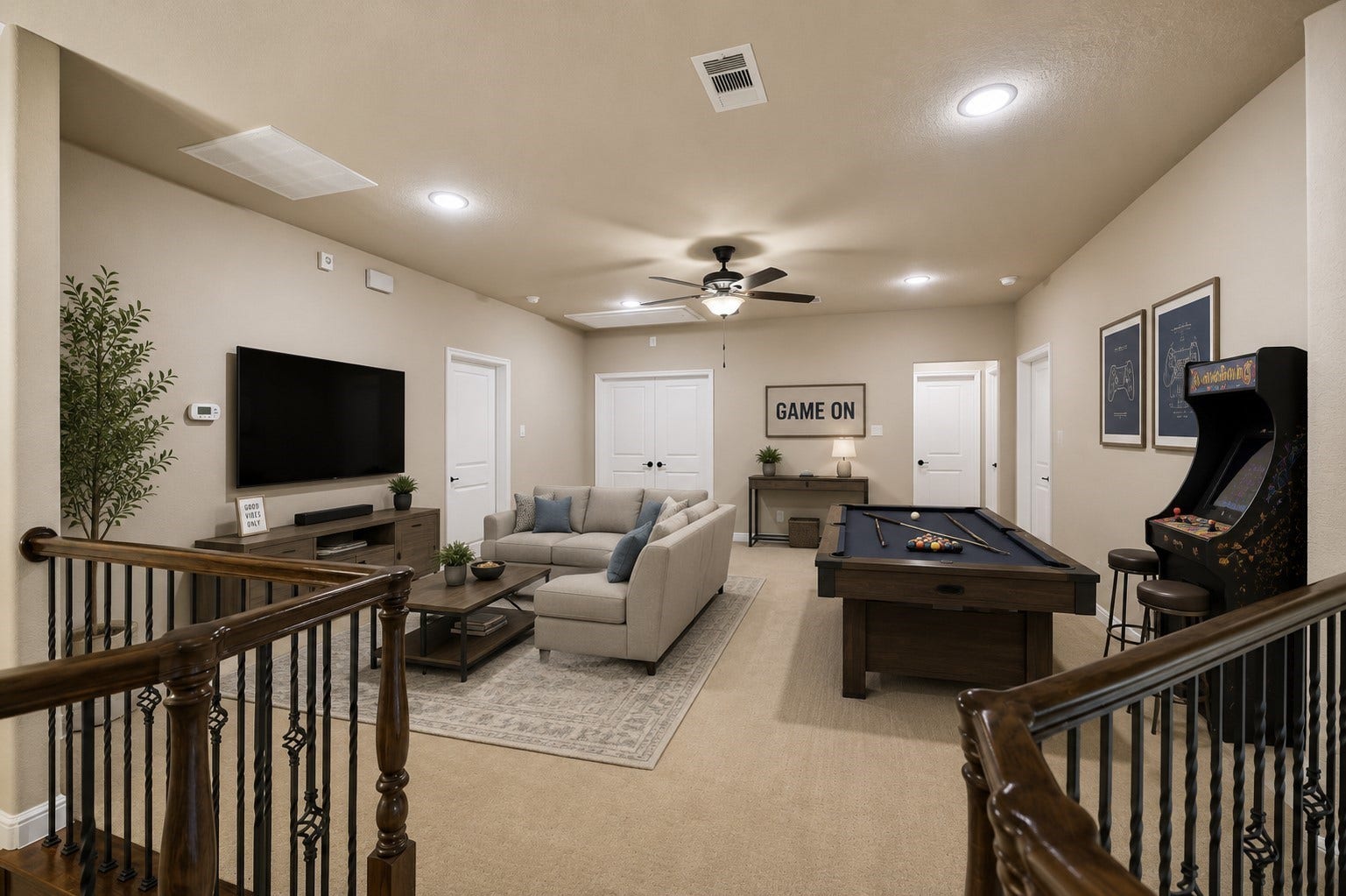 Select images have been professionally virtually staged to showcase the home's design possibilities and help buyers envision the space. Actual furnishings and dcor are not present in the home.
