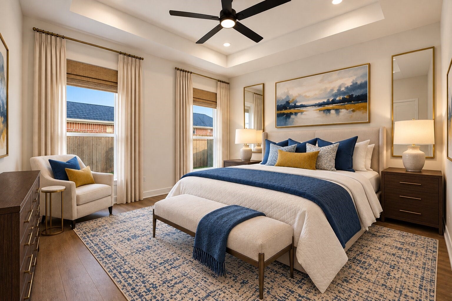 165 Wick Willow Road, Montgomery, TX 77356 Primary Bedroom - Virtually Staged
