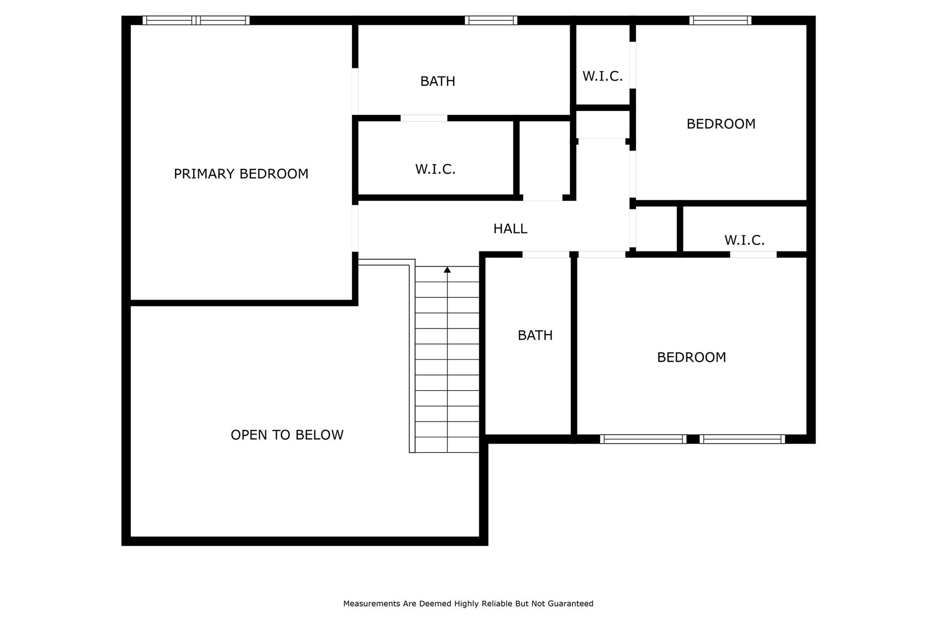 4 Basal Briar Court, The Woodlands, TX 77381 Second floor floorplan