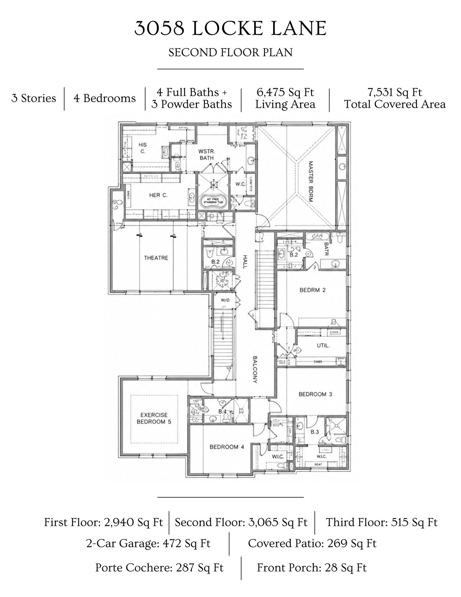 3058 Locke Lane, Houston, TX 77019 3058 Locke Lane, Houston, TX 77019