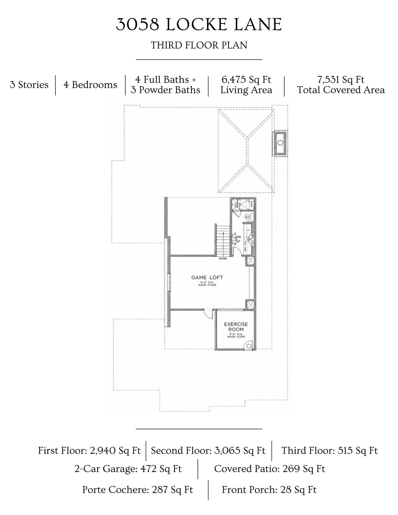 3058 Locke Lane, Houston, TX 77019 3058 Locke Lane, Houston, TX 77019