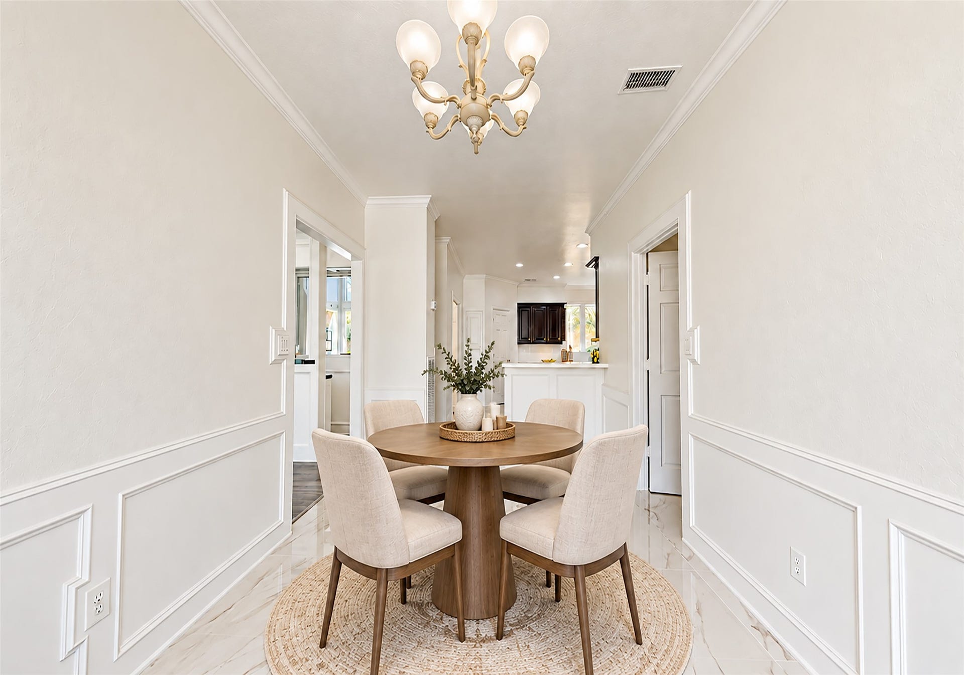 1407 Sherfield Ridge Drive, Katy, TX 77450 1407 Sherfield Ridge Dr, Virtually Staged Breakfast area.