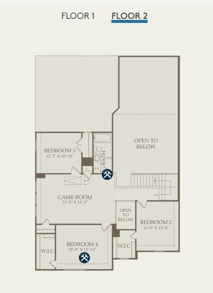 5711 Highland Blossom Drive, Richmond, TX 77407 1st - Floor Plan