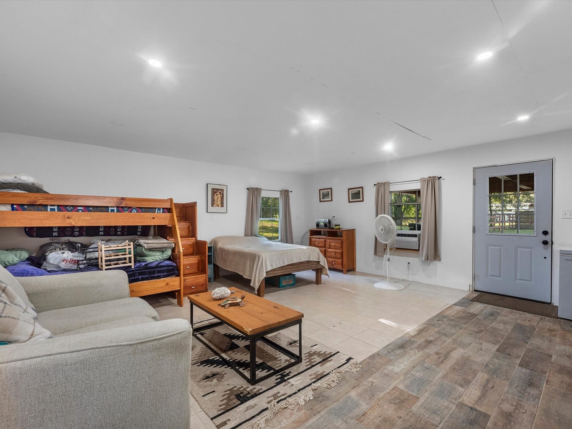 32403 Dobbin Huffsmith Road, Magnolia, TX 77354 Comfortable 1-bedroom space with its own AC, offering added privacy and flexibility for guests, rental use, or additional living space.