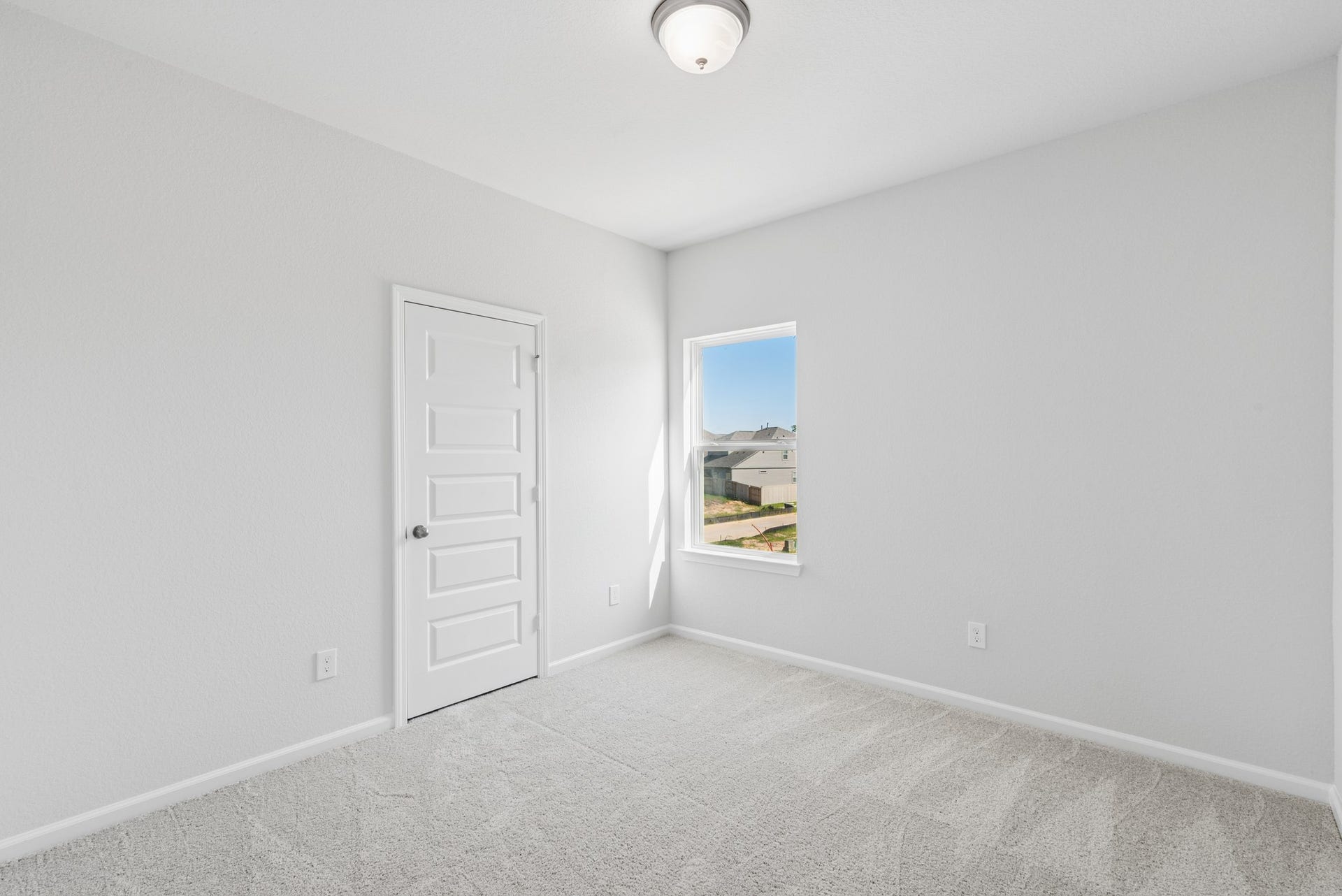 1626 River Scene Trail, Dayton, TX 77535 The Sparrow II- Bedroom 2. Sample floor plan image for illustration; upgrades, options, and colors may vary.