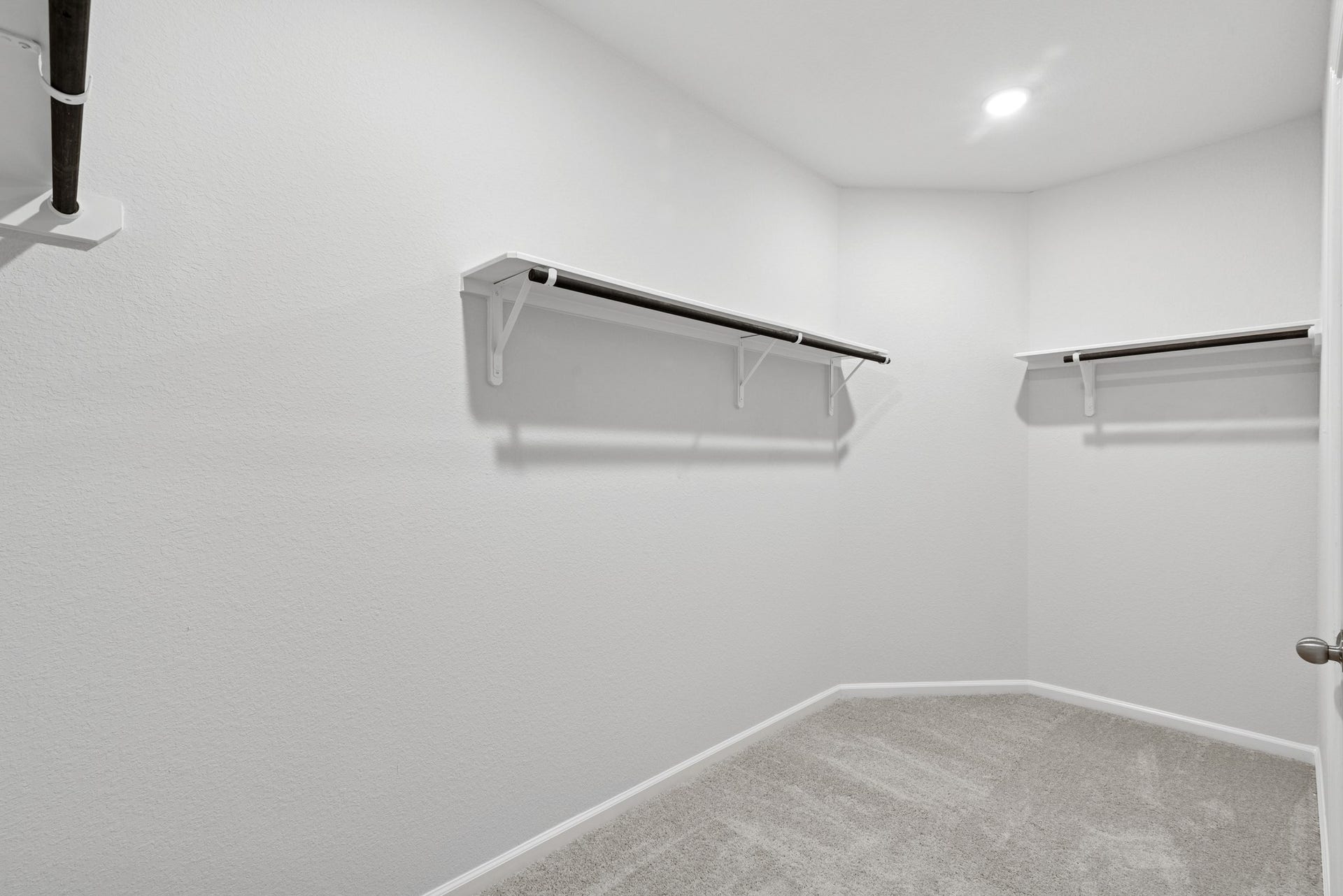 1626 River Scene Trail, Dayton, TX 77535 The Sparrow II- Primary Suite Closet. Sample floor plan image for illustration; upgrades, options, and colors may vary.