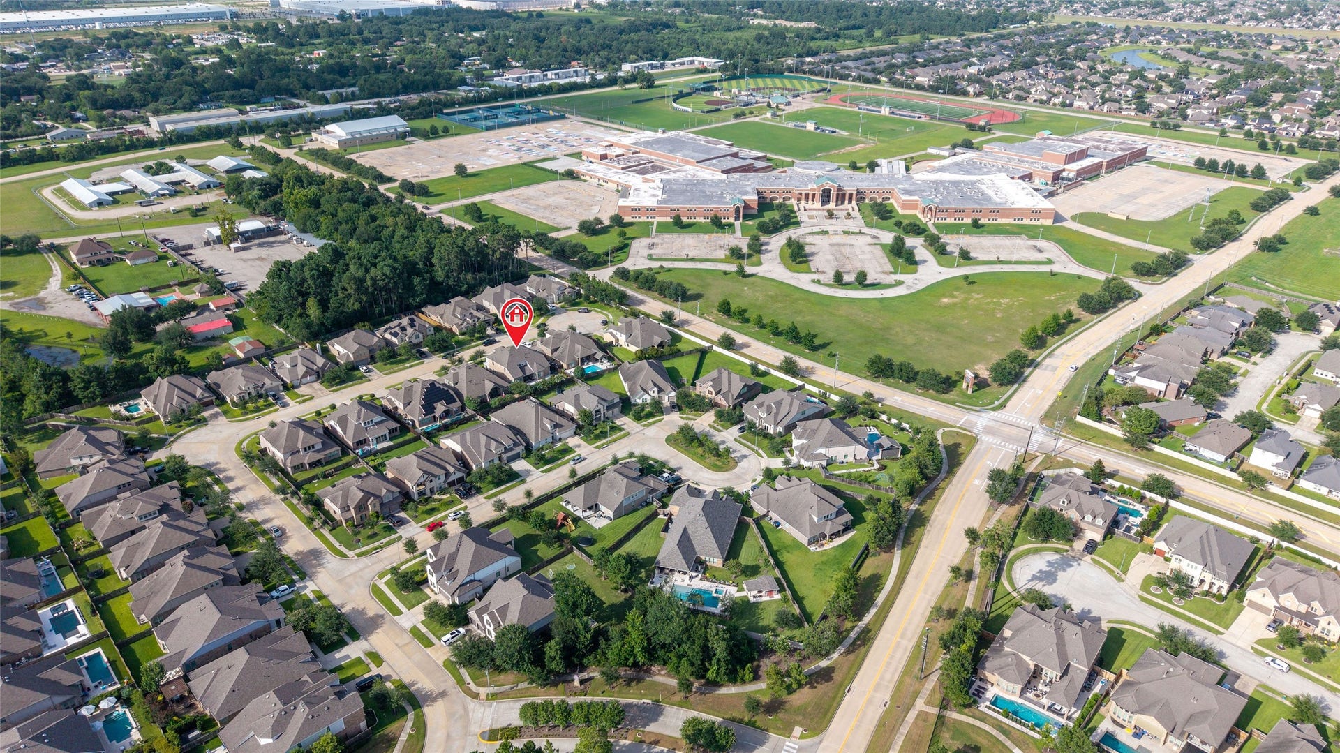 13411 Alpine Mountain Lane, Tomball, TX 77377 Zoned to Tomball ISD and right across the street from acclaimed Tomball Memorial High School.