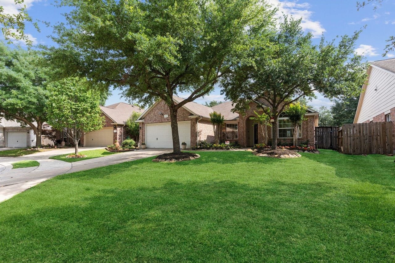 7207 Palmito Ranch Drive, Richmond, TX 77406 This stunning one-story energy-efficient home is nestled on a private cul-de-sac with beautiful lush landscaping. Designed for comfort and savings, it features numerous energy-efficient upgrades, including attic vents, ceiling fans, a programmable digital thermostat, Energy Star appliances, Energy Star/CFL/LED lighting, an Energy Star reflective roof, an updated high-efficiency HVAC system, insulated exterior doors, Low-E insulated windows, and so much more. Enjoy lower utility cost!