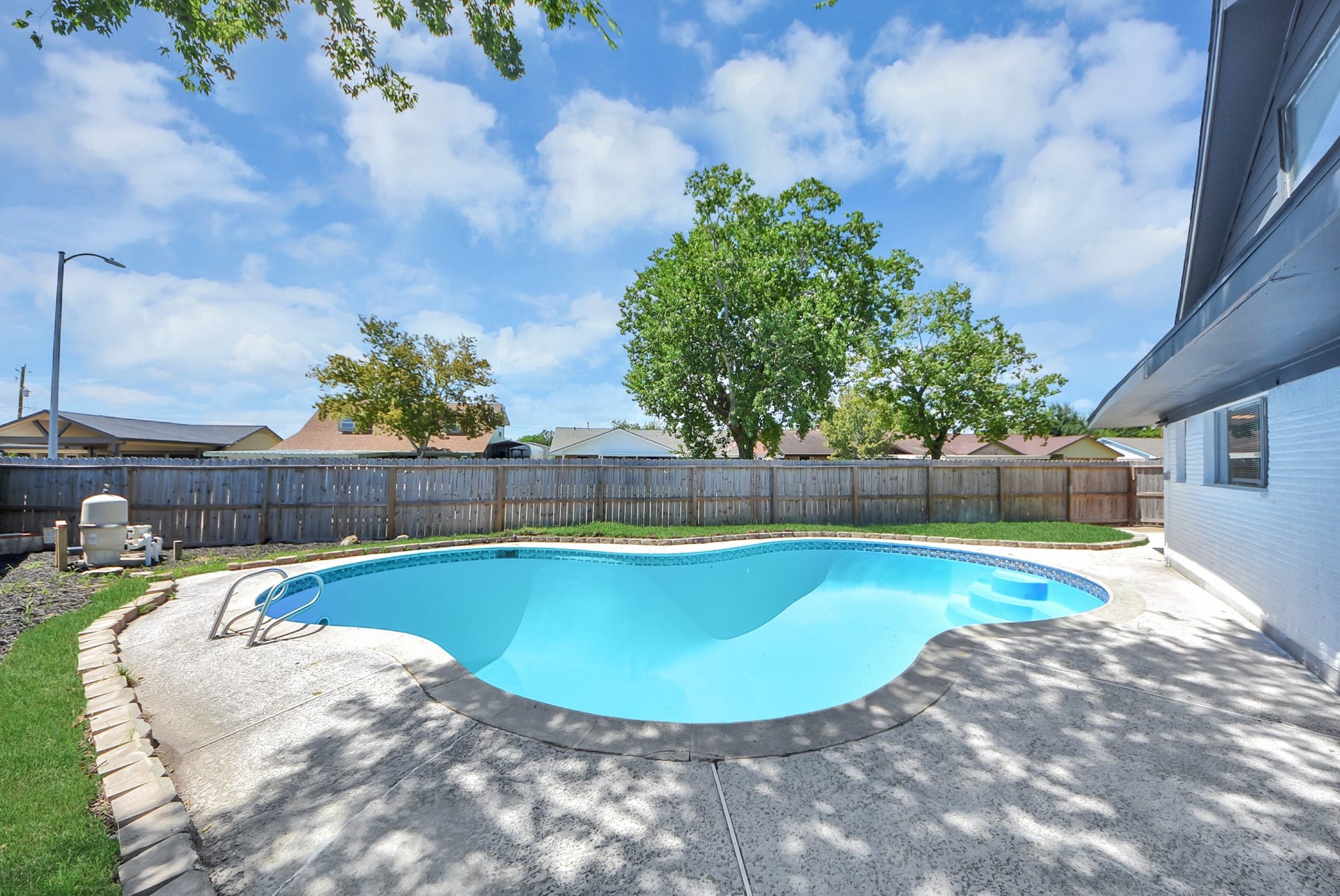 Closer view of Pool