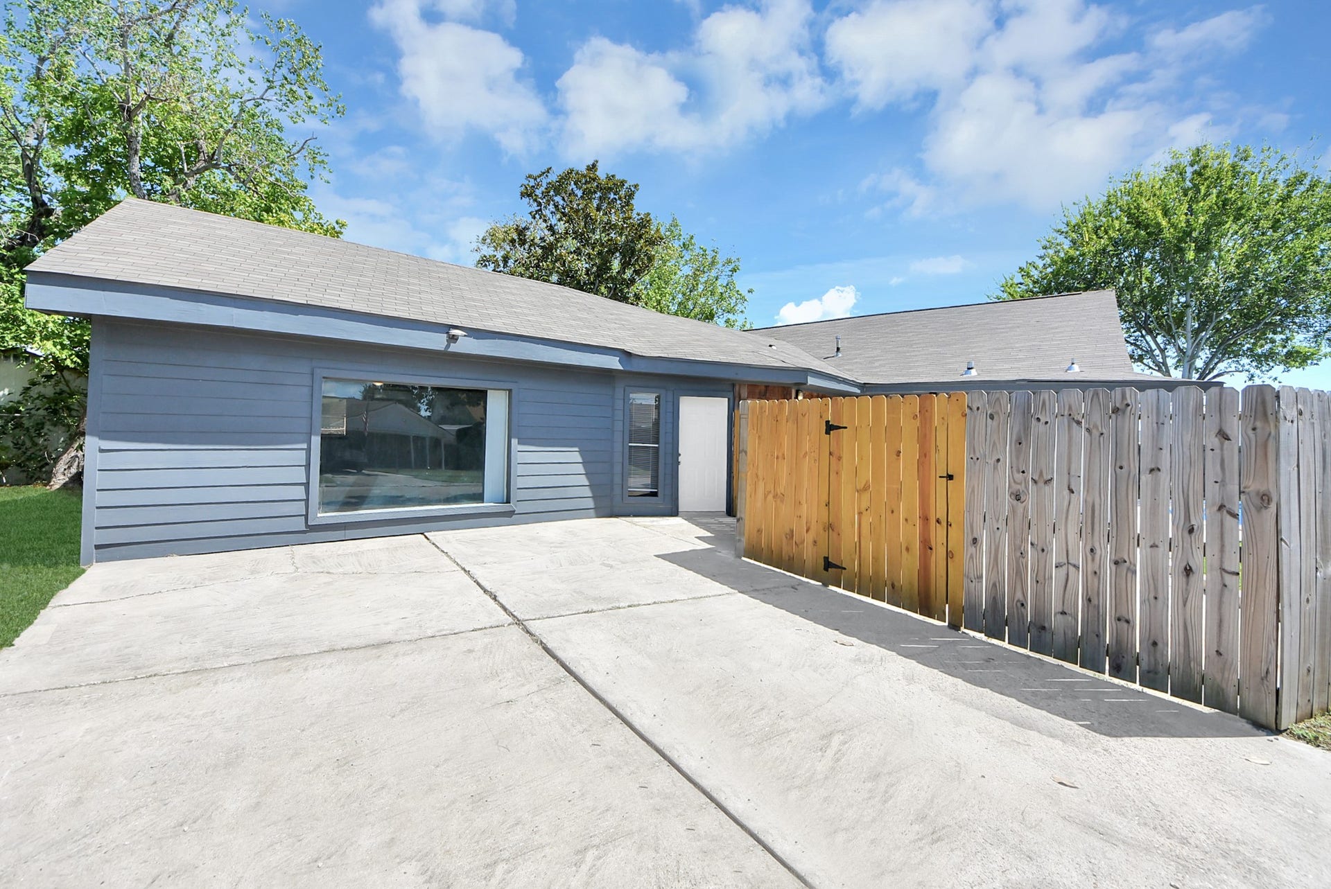 Double wide Driveway