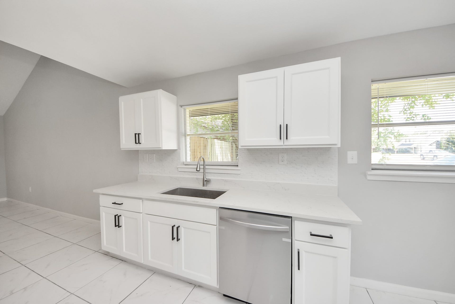 Sink side of Kitchen