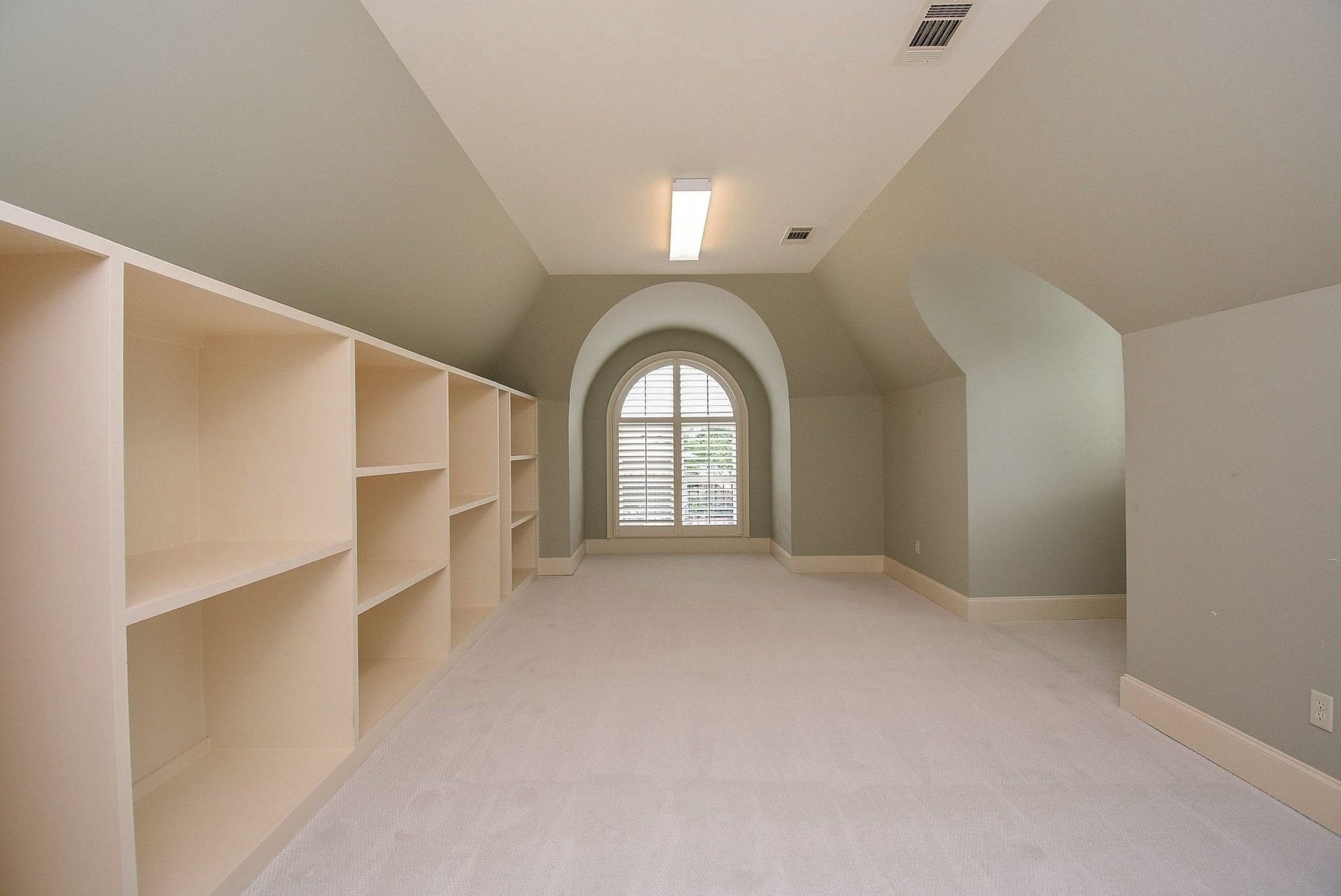 Large storage room (was used for art storage) adjacent to Bedroom 4/extra room.  Again, this would make a great mother in law suite just add a bath