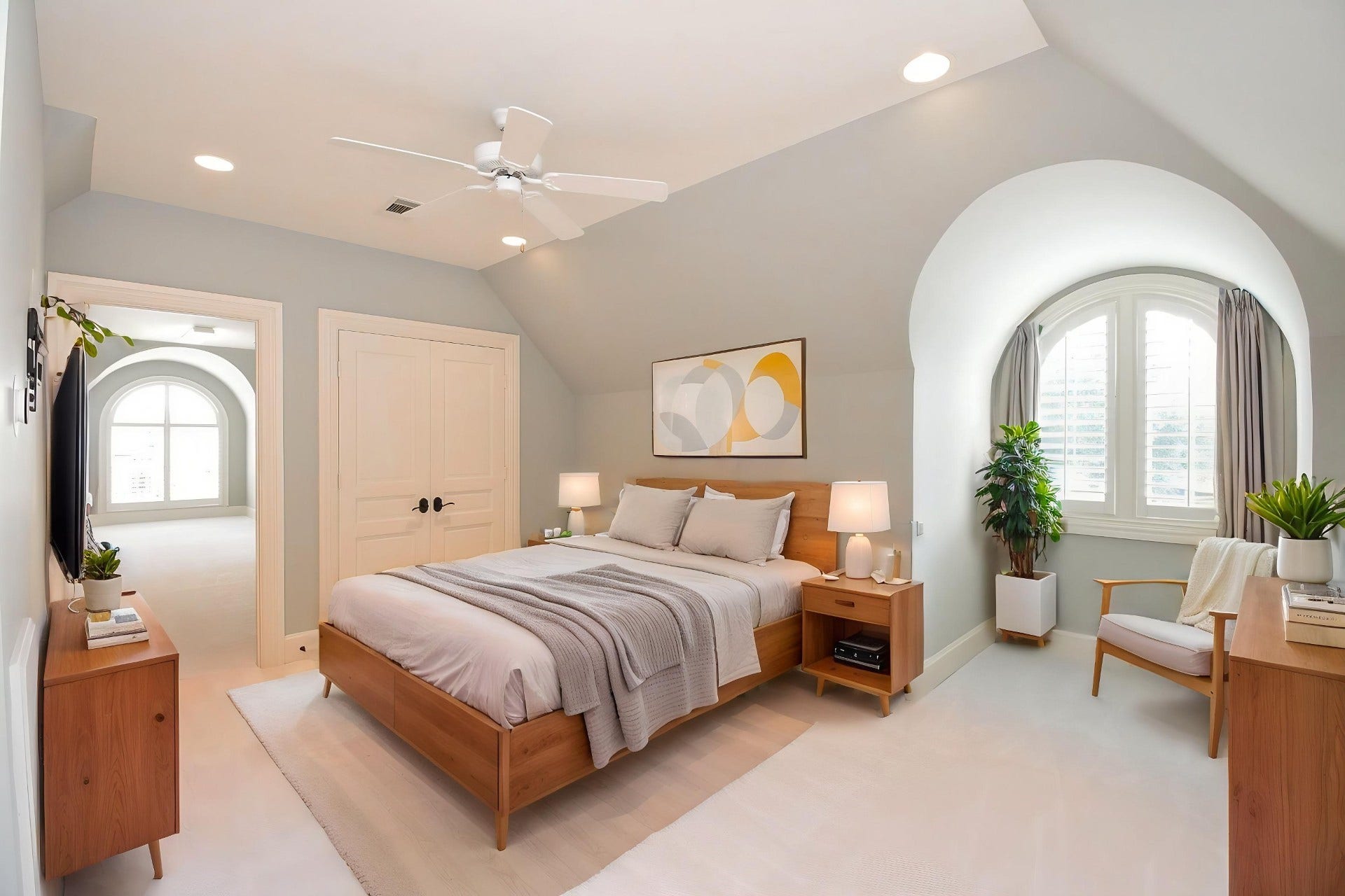 Extra room upstairs can be Bedroom 4.  This would make a great mother-in-law suite