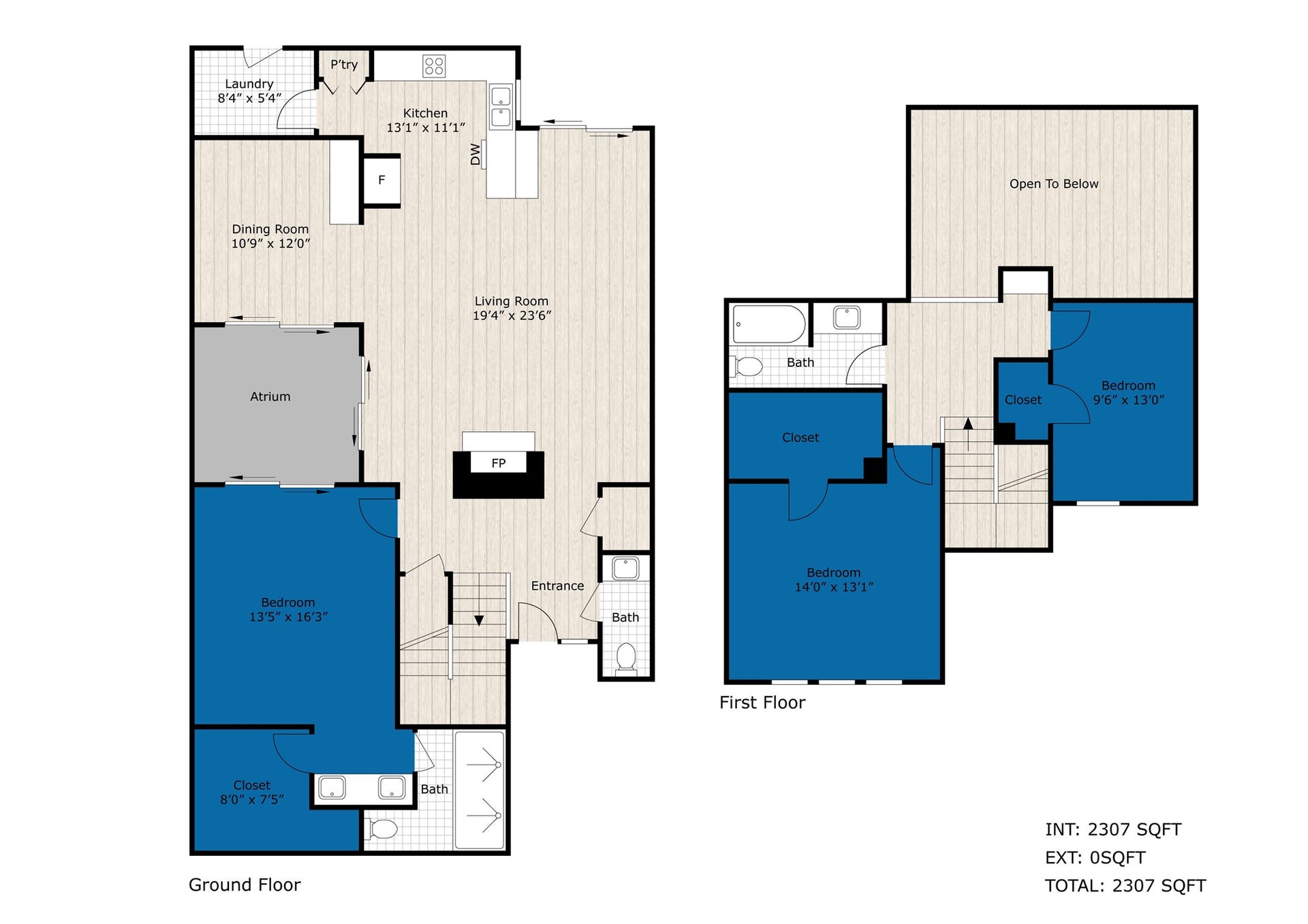 This floor plan should by no means represent the actual measurements of the property. If you are concerned about the measurements you should independently verify them.