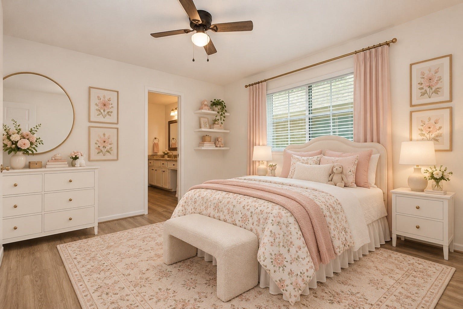 1011 Comstock Springs Drive, Katy, TX 77450 Bedroom number 2 (Virtually staged)