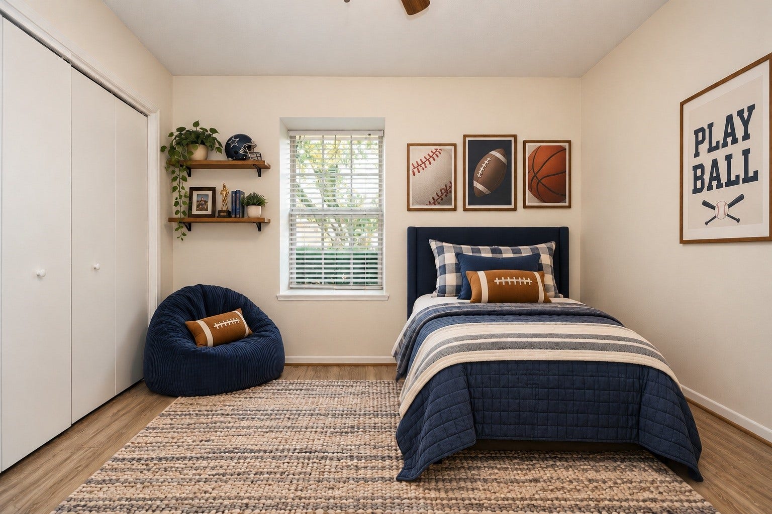 1011 Comstock Springs Drive, Katy, TX 77450 Bedroom number 3 (Virtually staged)