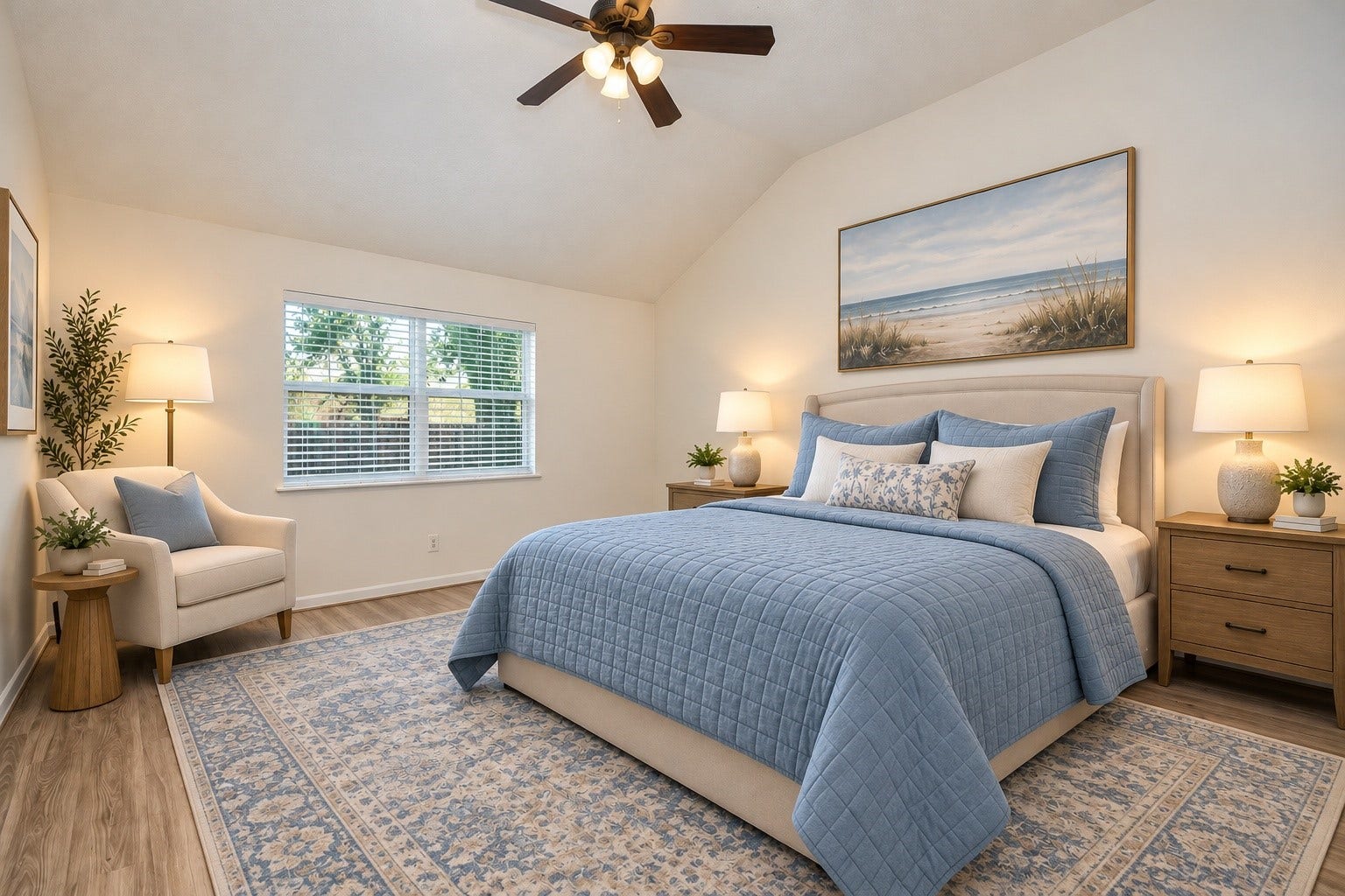 1011 Comstock Springs Drive, Katy, TX 77450 Primary bedroom (Virtually staged)