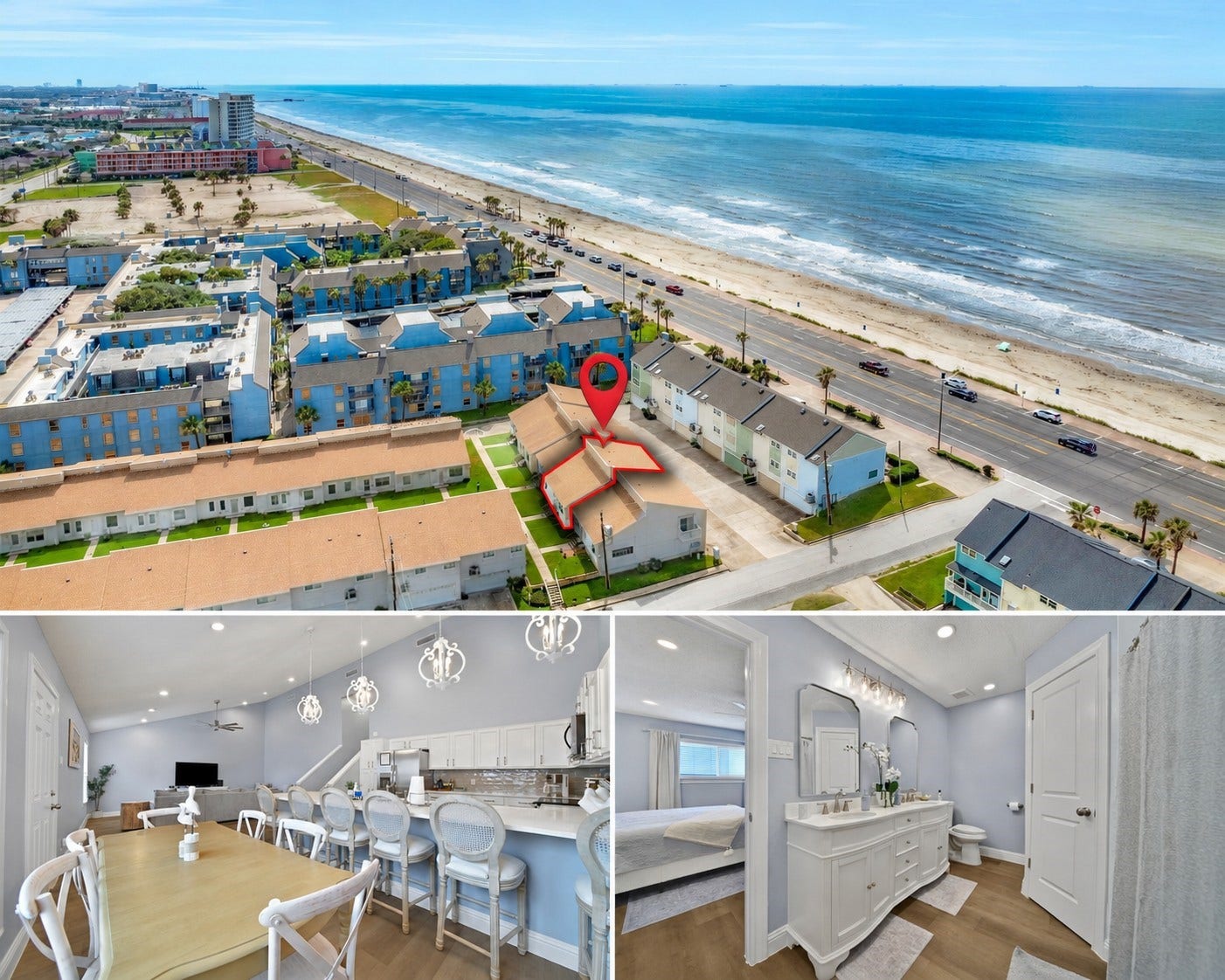 3700 83rd Street, #4, Galveston, TX 77554 Welcome to Unit 4 of the Sand Castle Condos!