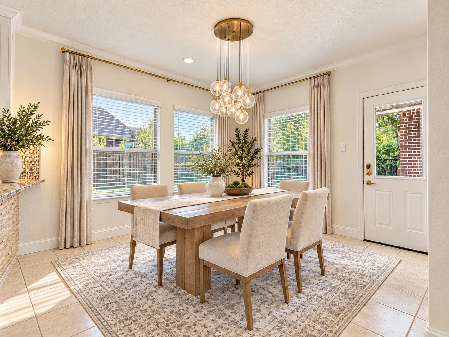 2602 Falcon Knoll Lane, Katy, TX 77494 Sunlit breakfast area with relaxing views of the pool and backyard, perfect for casual dining. VS