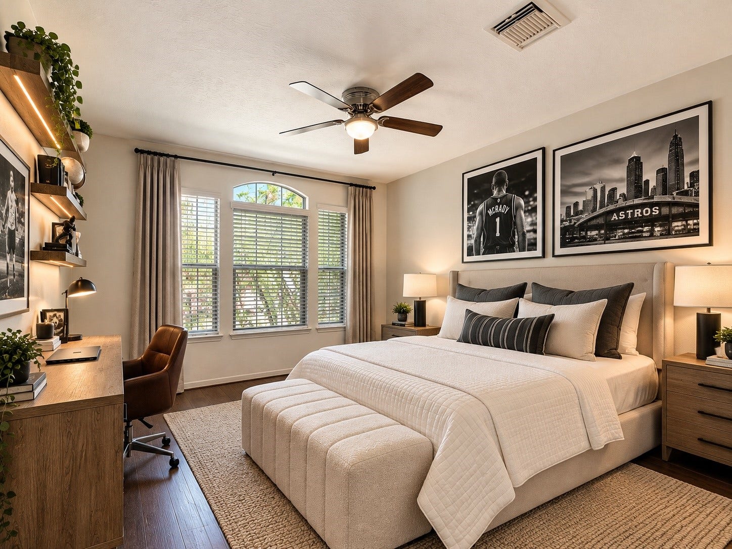2602 Falcon Knoll Lane, Katy, TX 77494 Secondary Bedrooms: Generously sized secondary bedrooms offering flexibility for family, guests, or additional living needs. VS