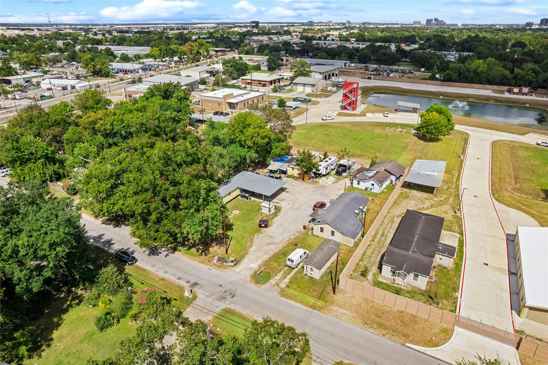 Tenant- occupied with income producing potential.