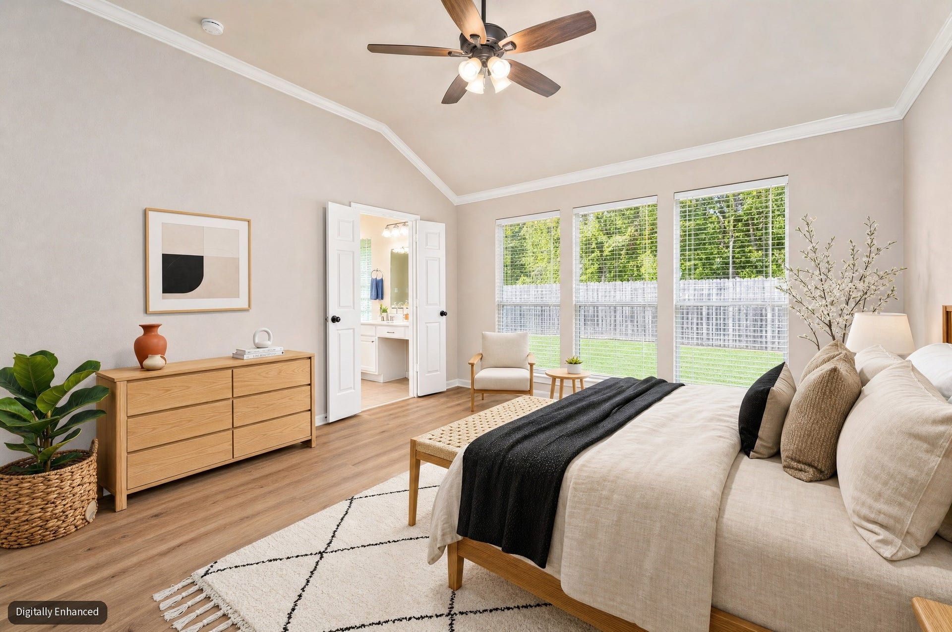 14618 Kings Head Drive, Houston, TX 77044 Virtually Staged - Primary Bedroom