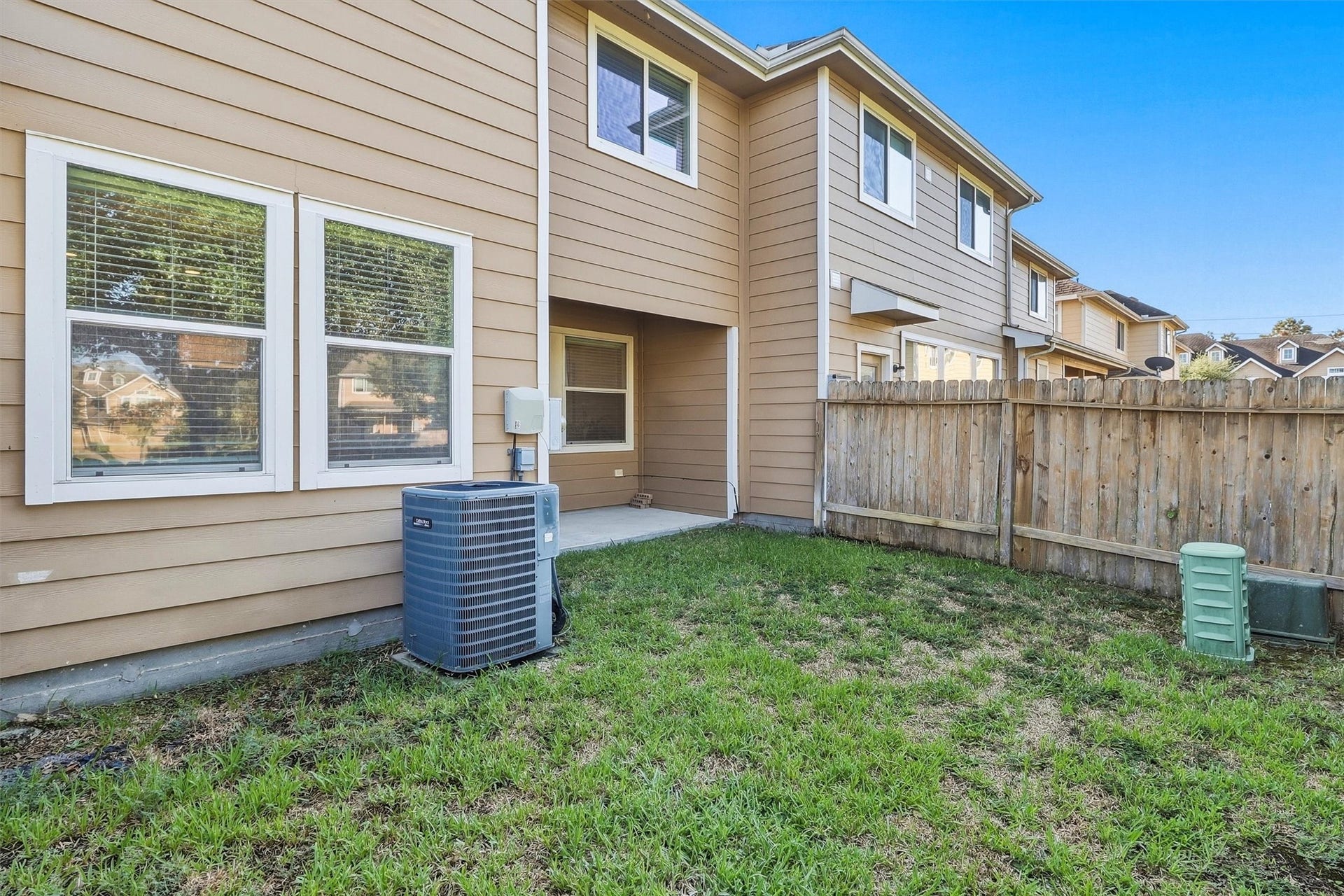 8323 Lamond Lane, Houston, TX 77095 Alternate view highlights the backyard space!