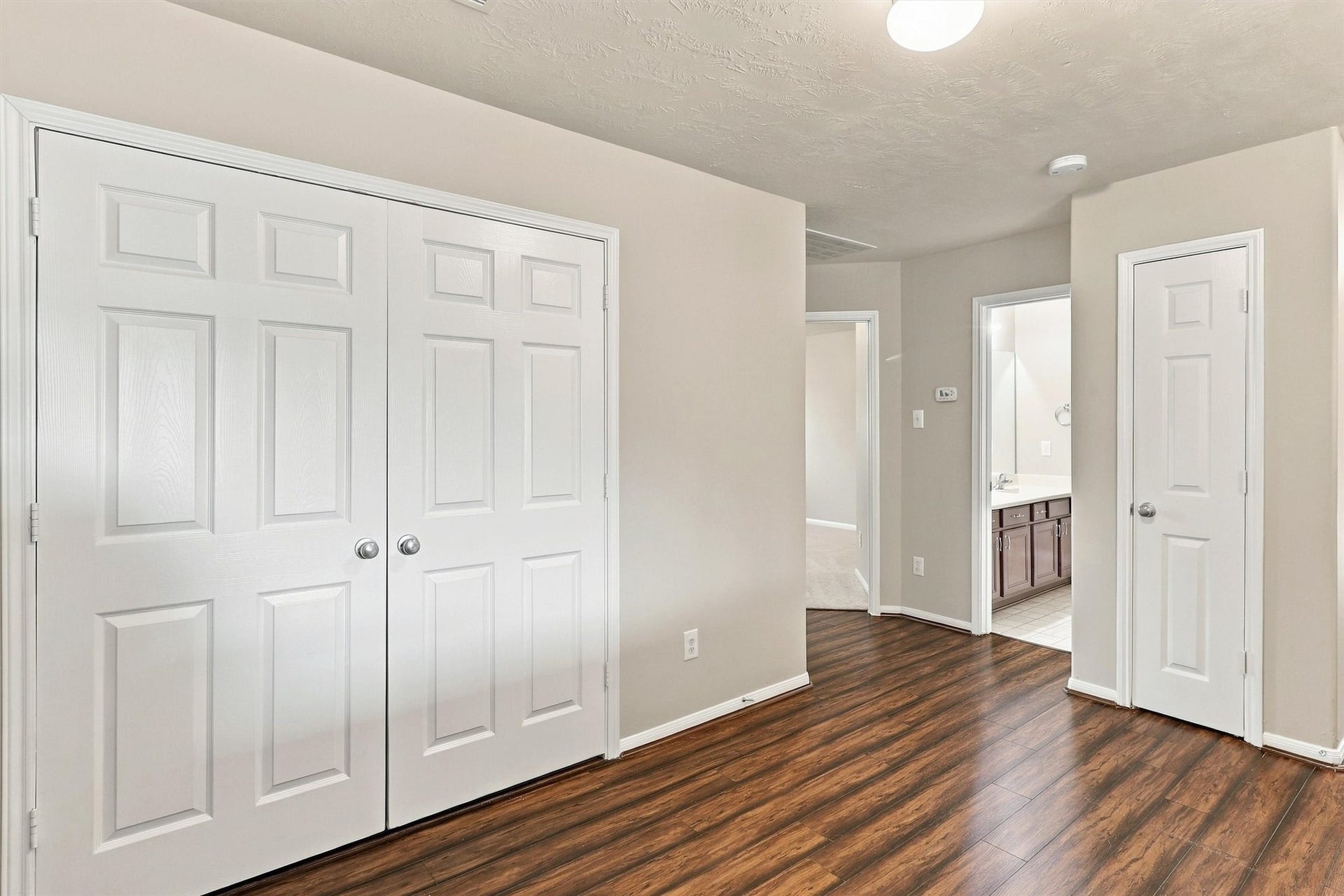 8323 Lamond Lane, Houston, TX 77095 Another view of the game room shows the 2nd bath and 2 more bedrooms.