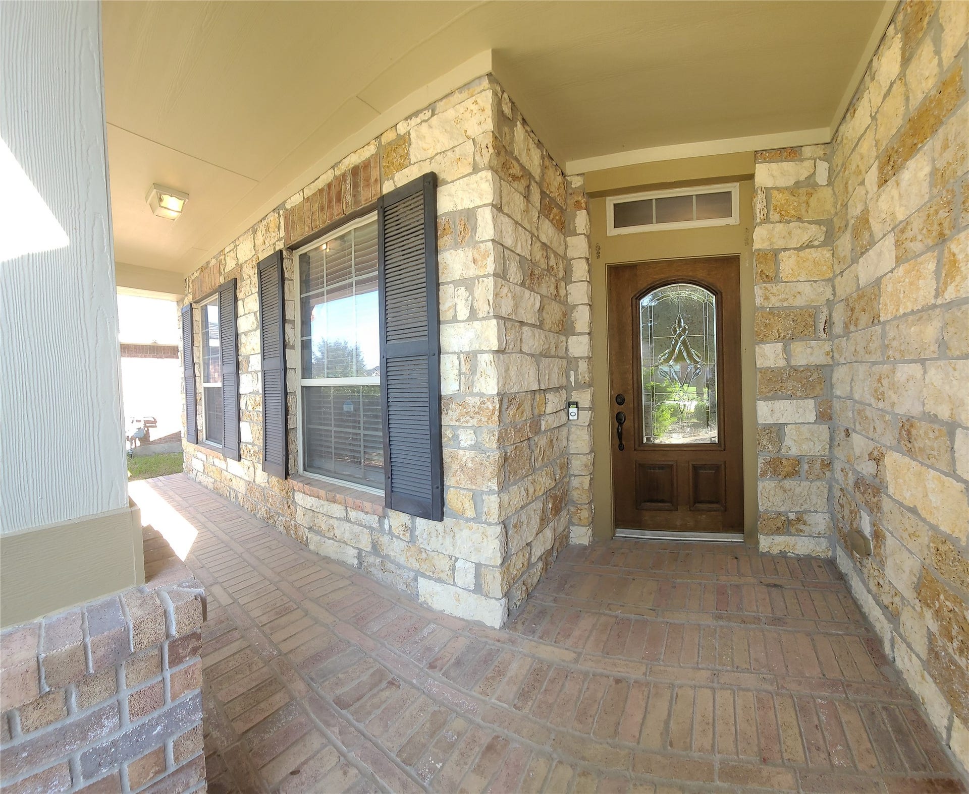 12638 Ember Village Lane, Tomball, TX 77377 Nice front porch and ring door bell.