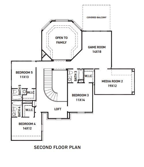 24706 Tall Grapevine Ct Drive, Katy, TX 77493 3 bedrooms upstairs, each with their own dedicated bath, gameroom and media room, and a covered balcony overlooking the water beyond set this home apart.