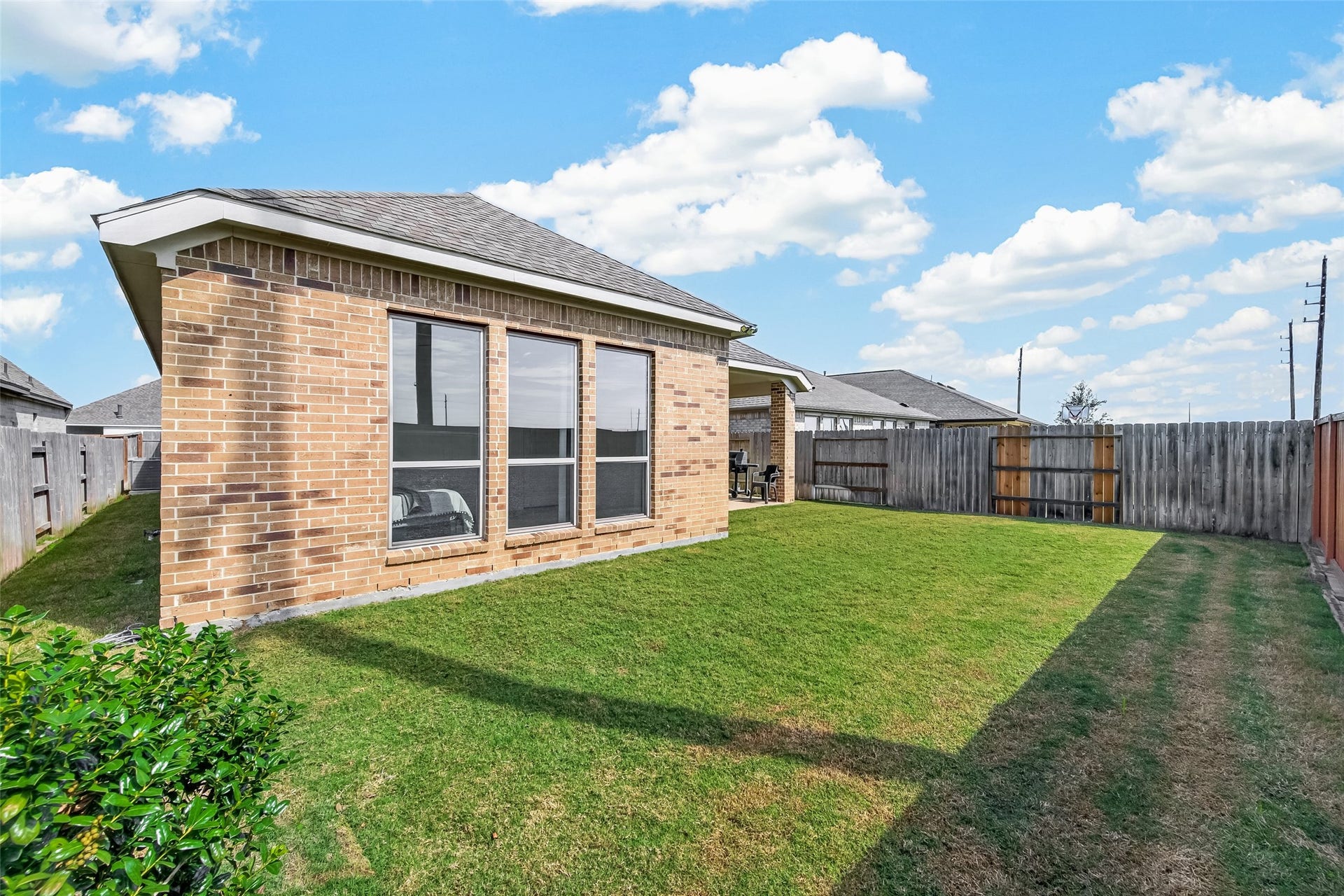 24111 Avocet Creek Road, Katy, TX 77493 This looks like the perfect outdoor space for summer BBQs and backyard birthday parties, maybe building a pool could be in your plans for later...