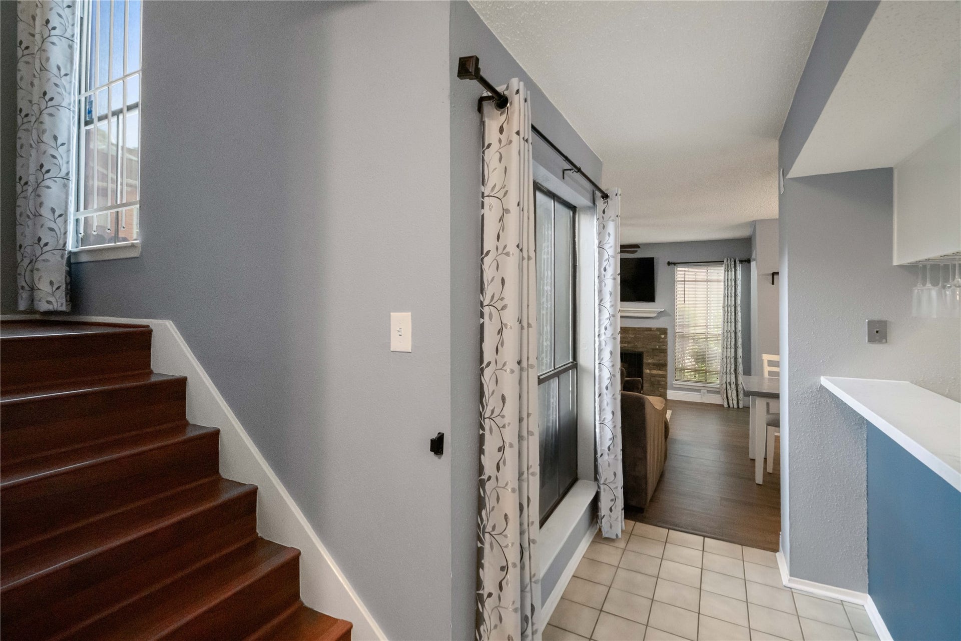 3200 S Gessner Road, #336, Houston, TX 77063 Staircase leading to the bedrooms