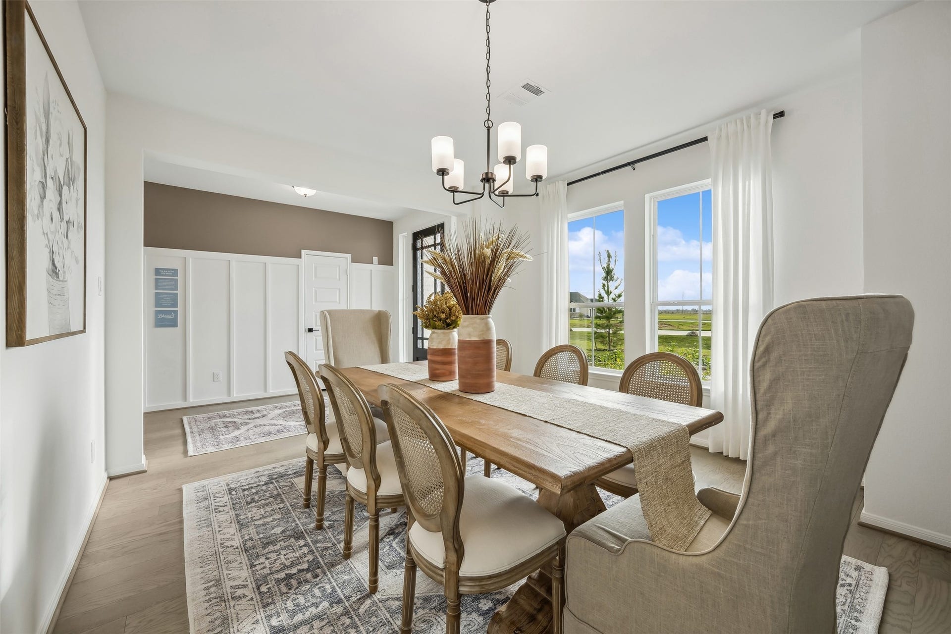 4012 Ranch Home Drive, Waller, TX 77484 Elegant dining room