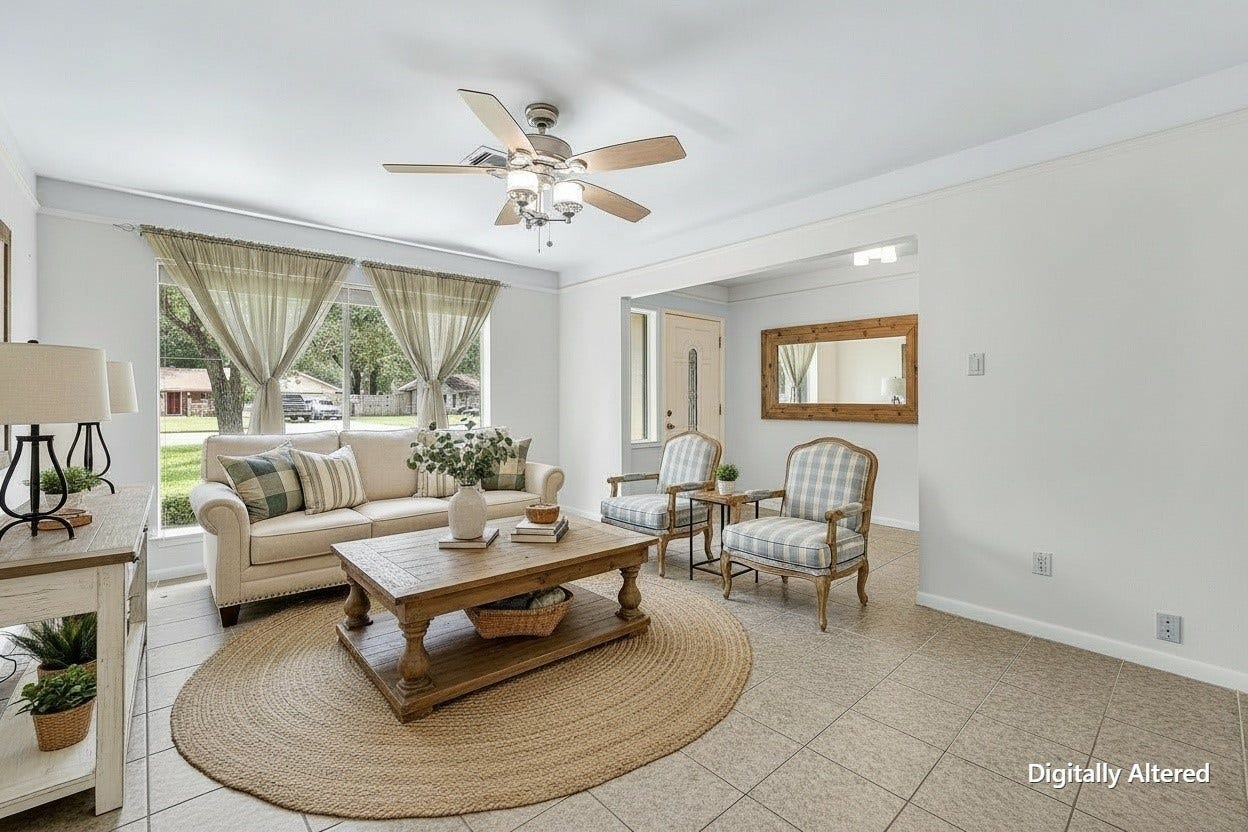 212 E Crestmont Drive, Alvin, TX 77511 Digitally Enhanced or Virtually Staged