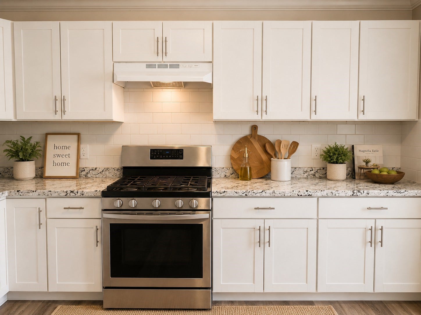 202 N Logan Street, Texas City, TX 77590 Staged kitchen