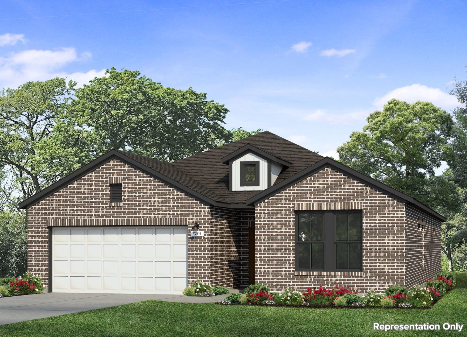 7978 Kastamonu Street, Montgomery, TX 77316 1937 plan by Brohn Homes