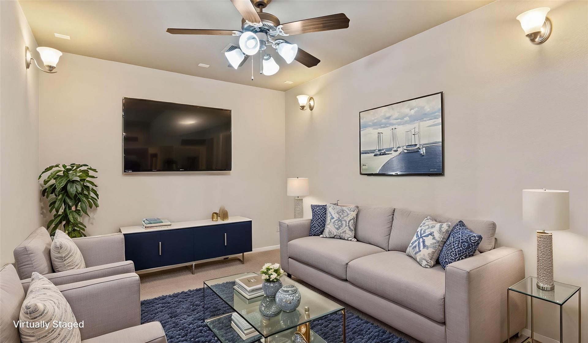12106 Obsidian Lane, Mont Belvieu, TX 77535 What a great idea on how you might want to decorate this media room!