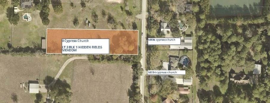 Property photo for 0 Cypress Church Road, Cypress, TX