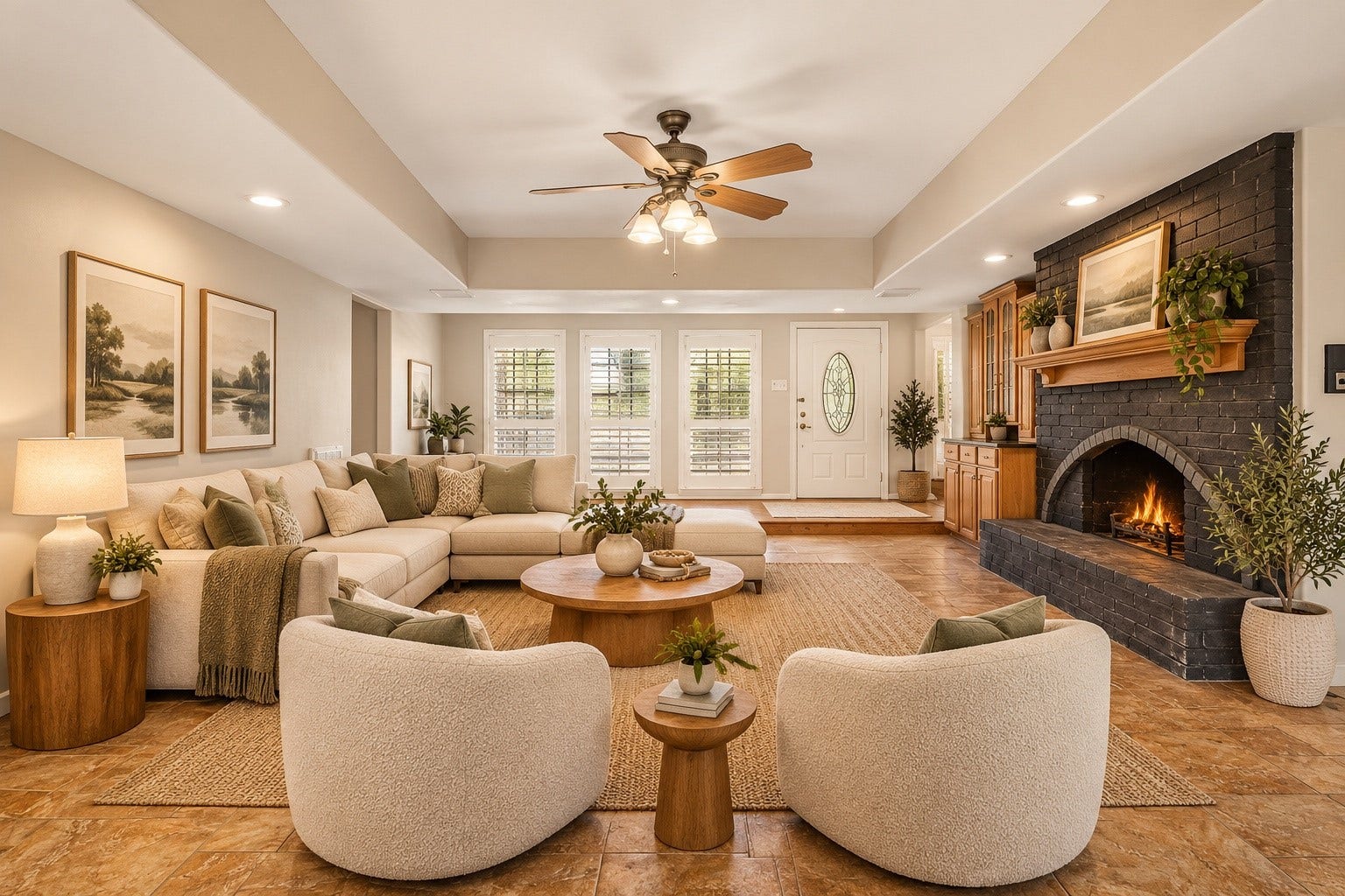 7710 Antoine Drive, Houston, TX 77088 Virtually staged to show its potential