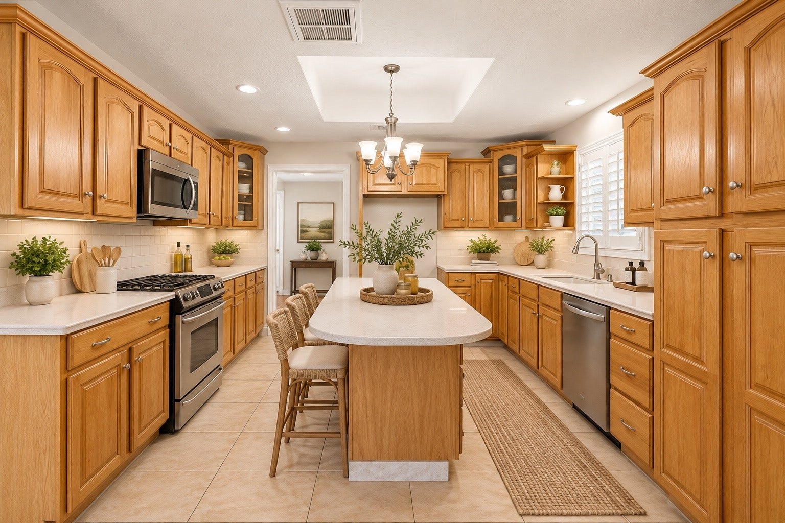 7710 Antoine Drive, Houston, TX 77088 virtually staged to show its potential