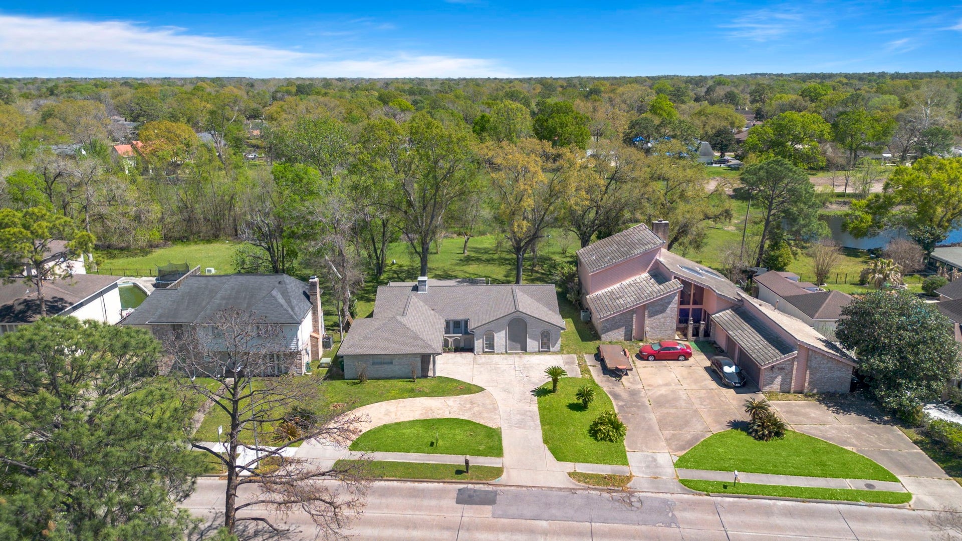 7710 Antoine Drive, Houston, TX 77088 Extensive front and backyard with future lake view!