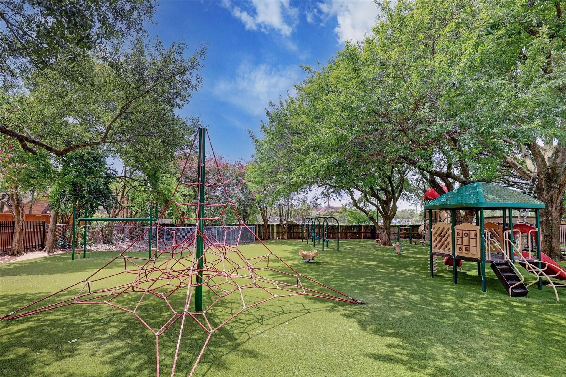 The playground is a fun and safe place for children to play every day from 8:00 a.m. until sundown!