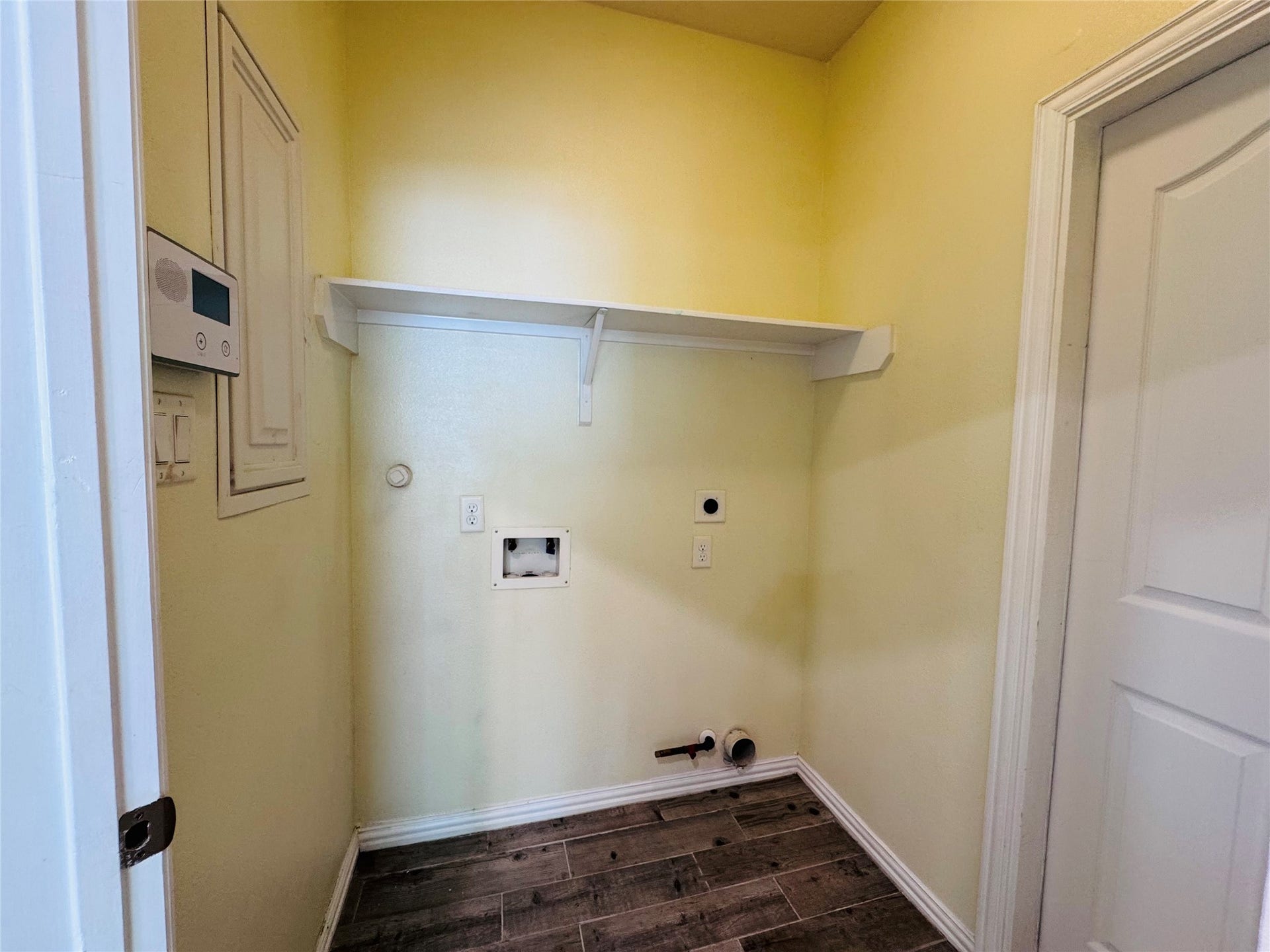 Laundry area