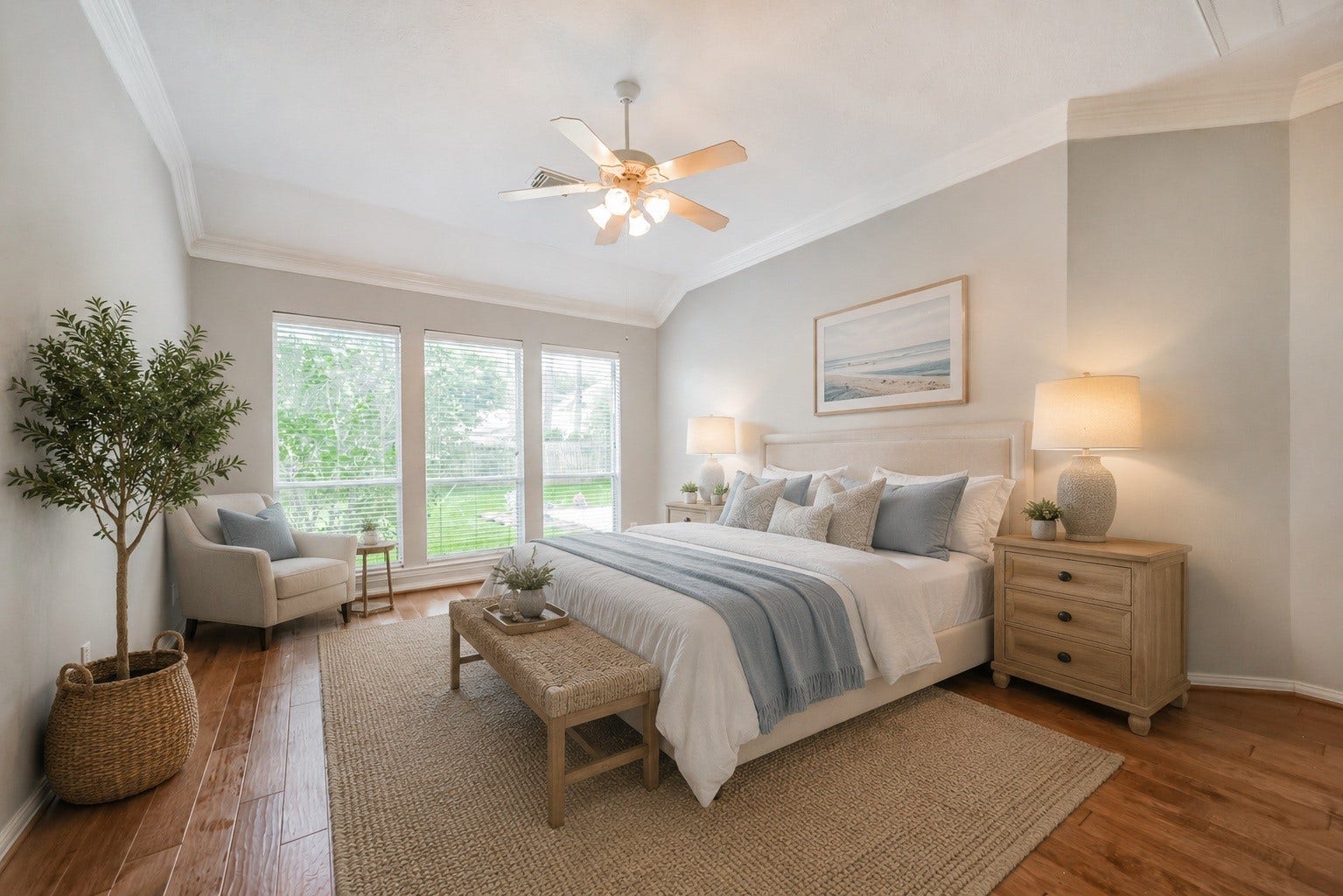 12614 Brazos Bend Trail, Humble, TX 77346 Primary Bedroom virtually staged