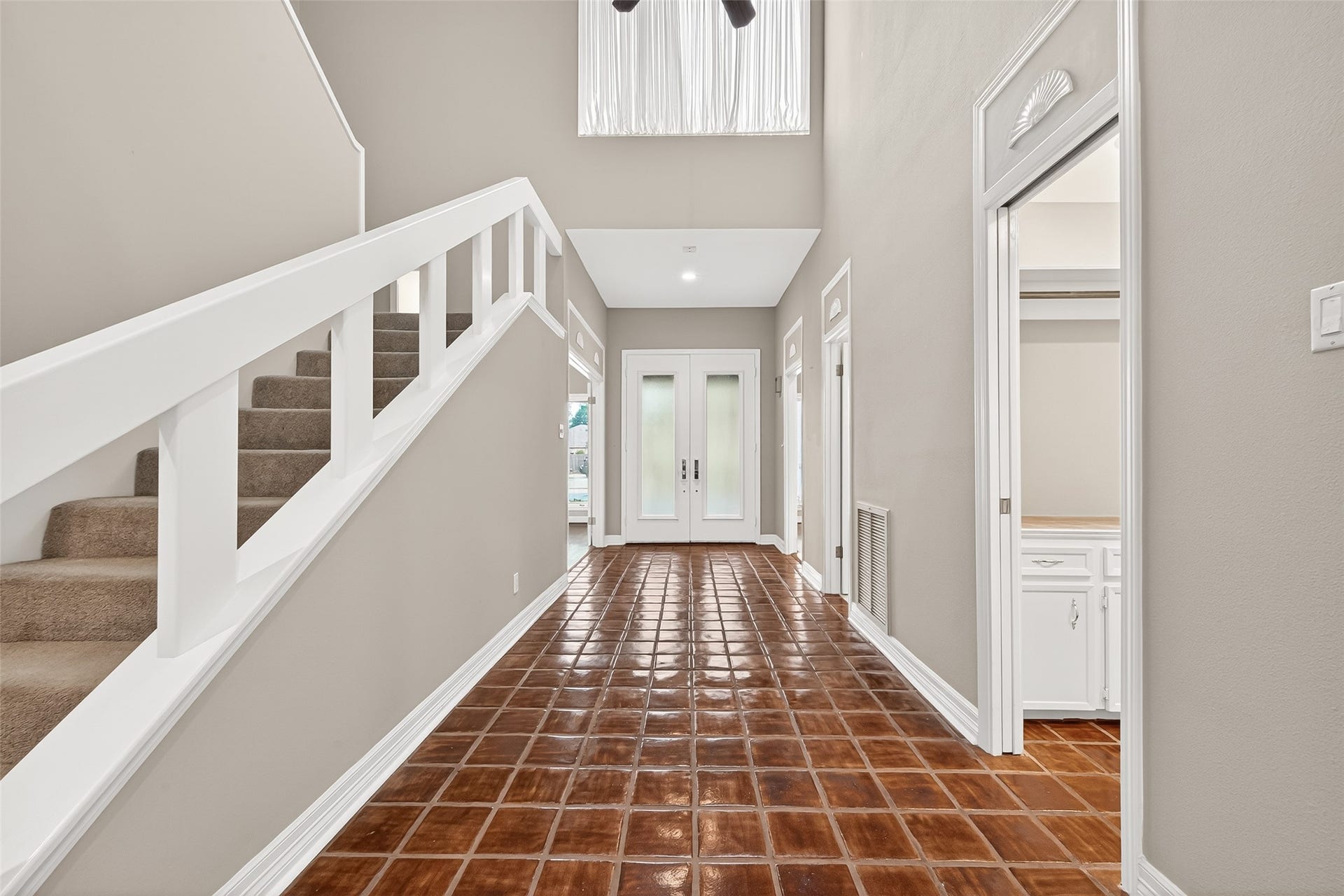 Entry way view from living room