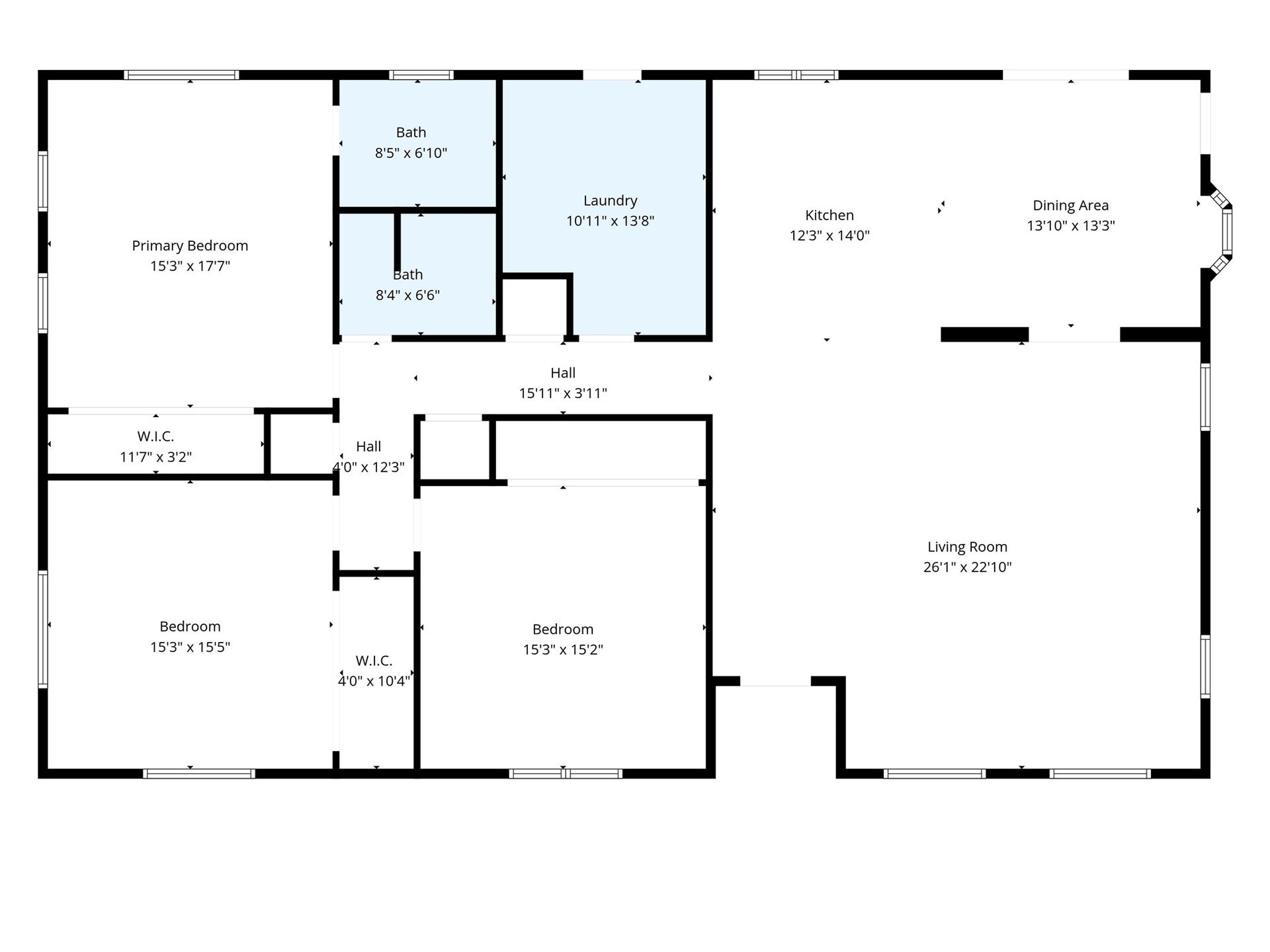 16101 Bluebird Street, Santa Fe, TX 77517 Large bedrooms and upgraded bathrooms make this layout convenient and functional.