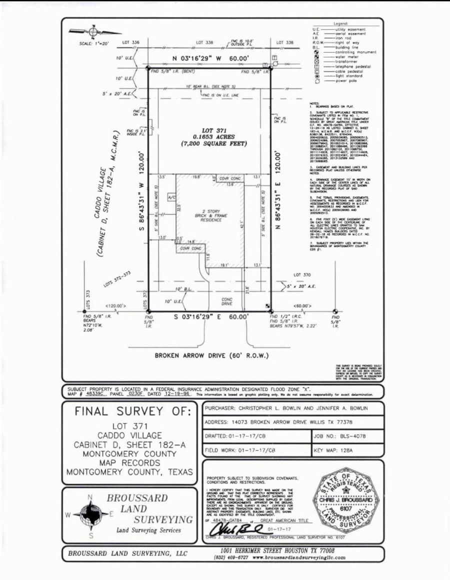 Property photo for 14073 Broken Arrow Drive, Willis, TX