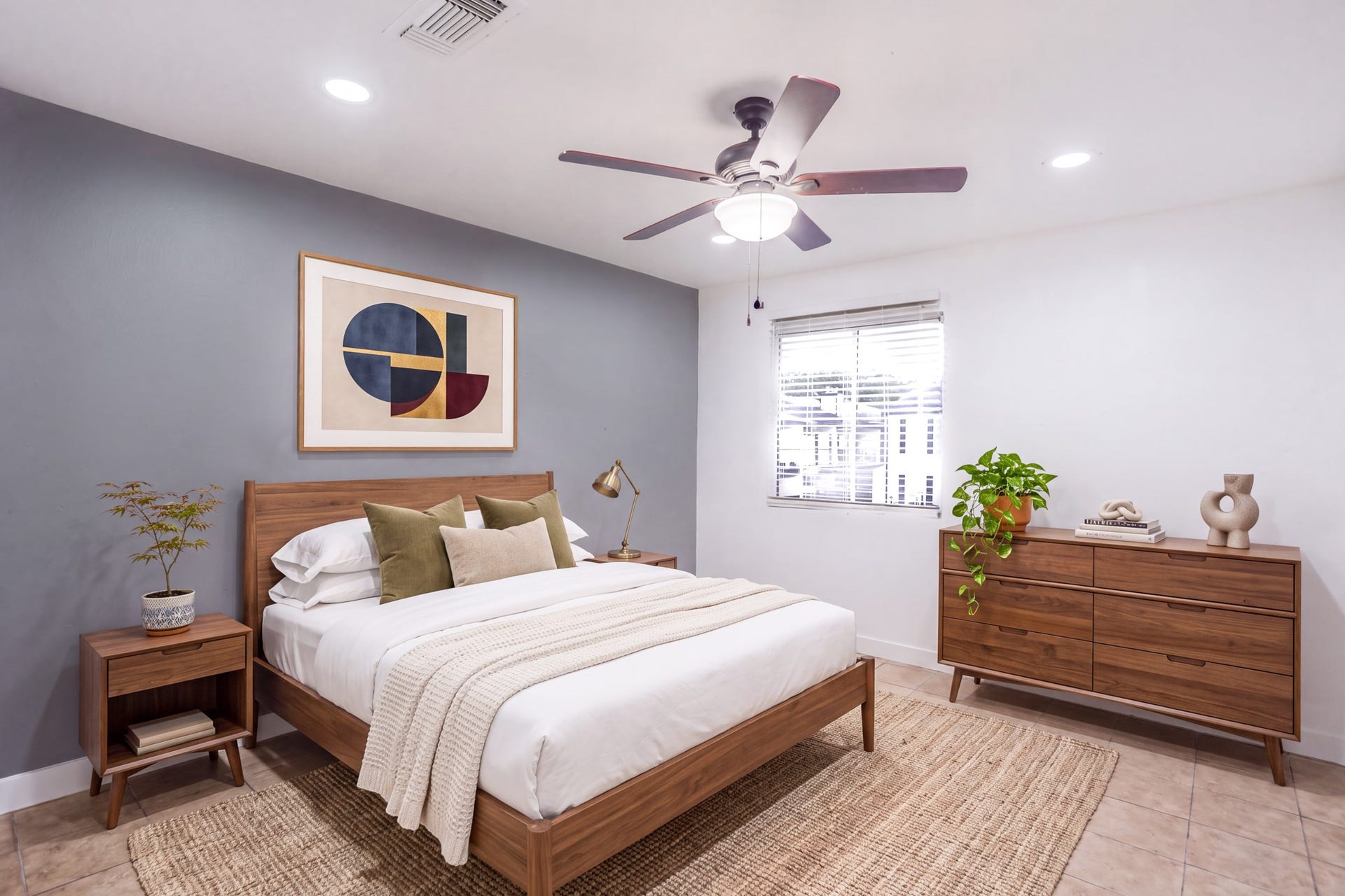 12627 Ashford Meadow Drive, #2, Houston, TX 77082 Virtually staged primary bedroom