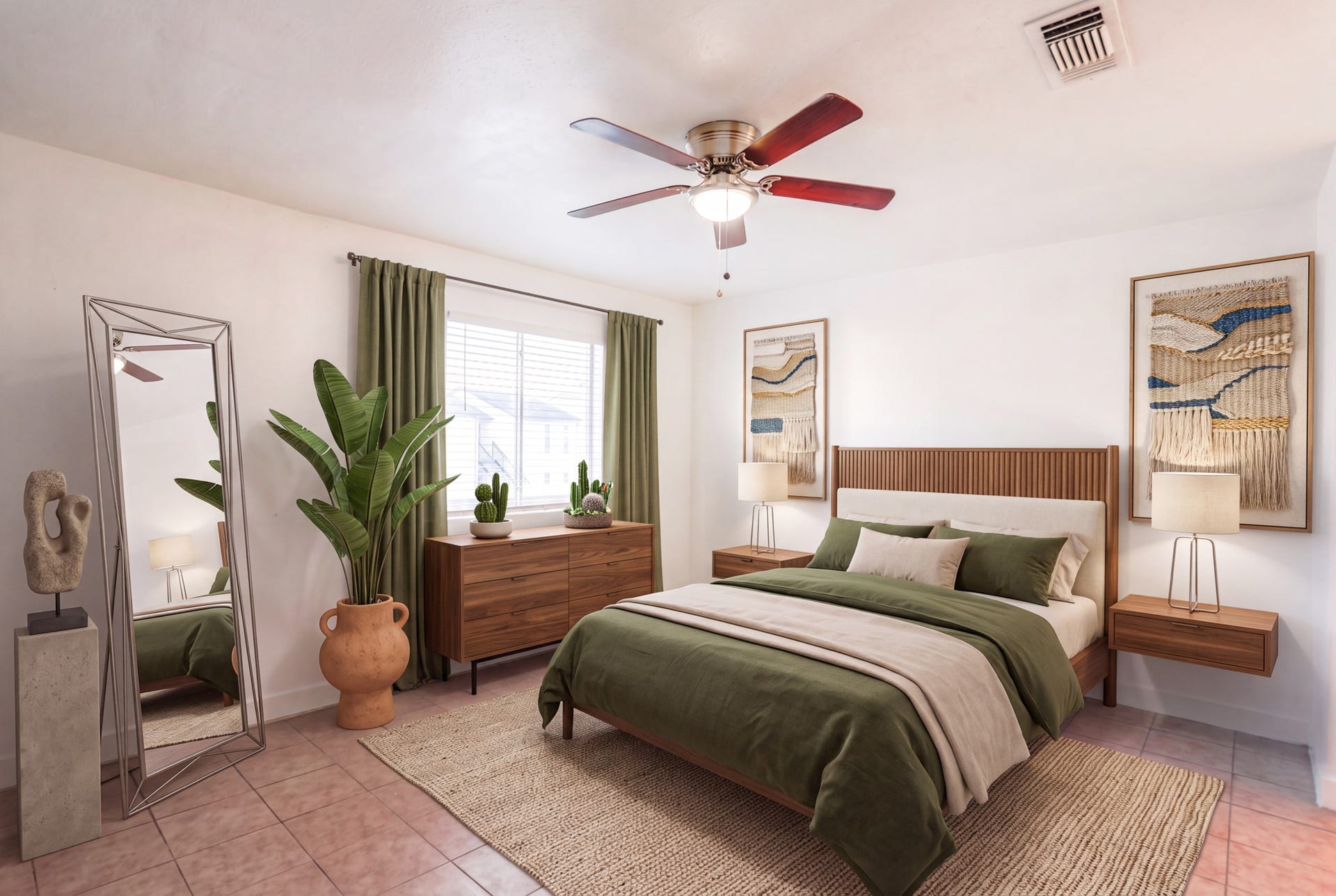 12627 Ashford Meadow Drive, #2, Houston, TX 77082 Virtually staged primary bedroom
