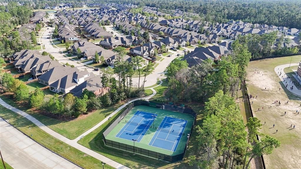 Stay active at the community Tennis Courts.